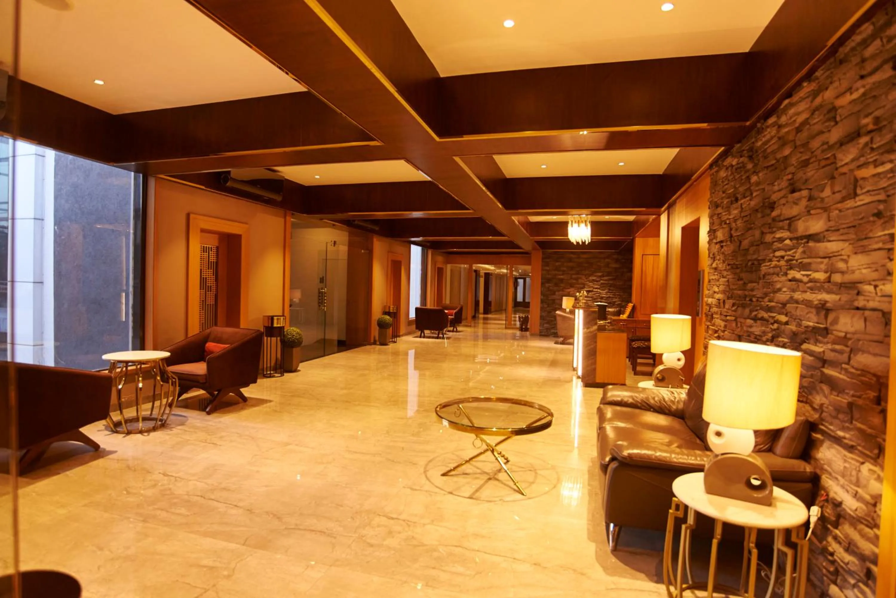Lobby or reception in Hotel G-Square - Shirdi