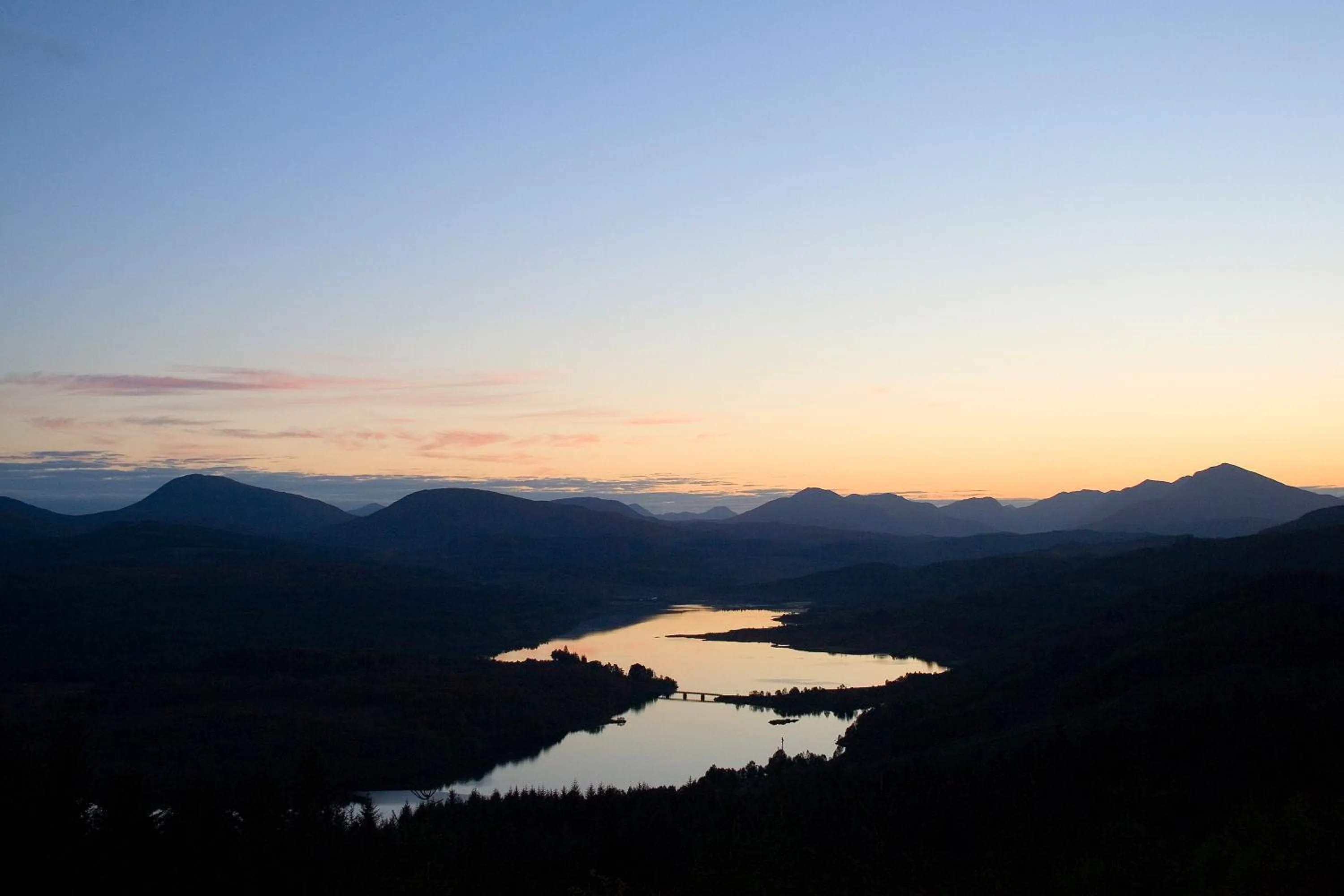 Natural landscape in Ratagan Youth Hostel