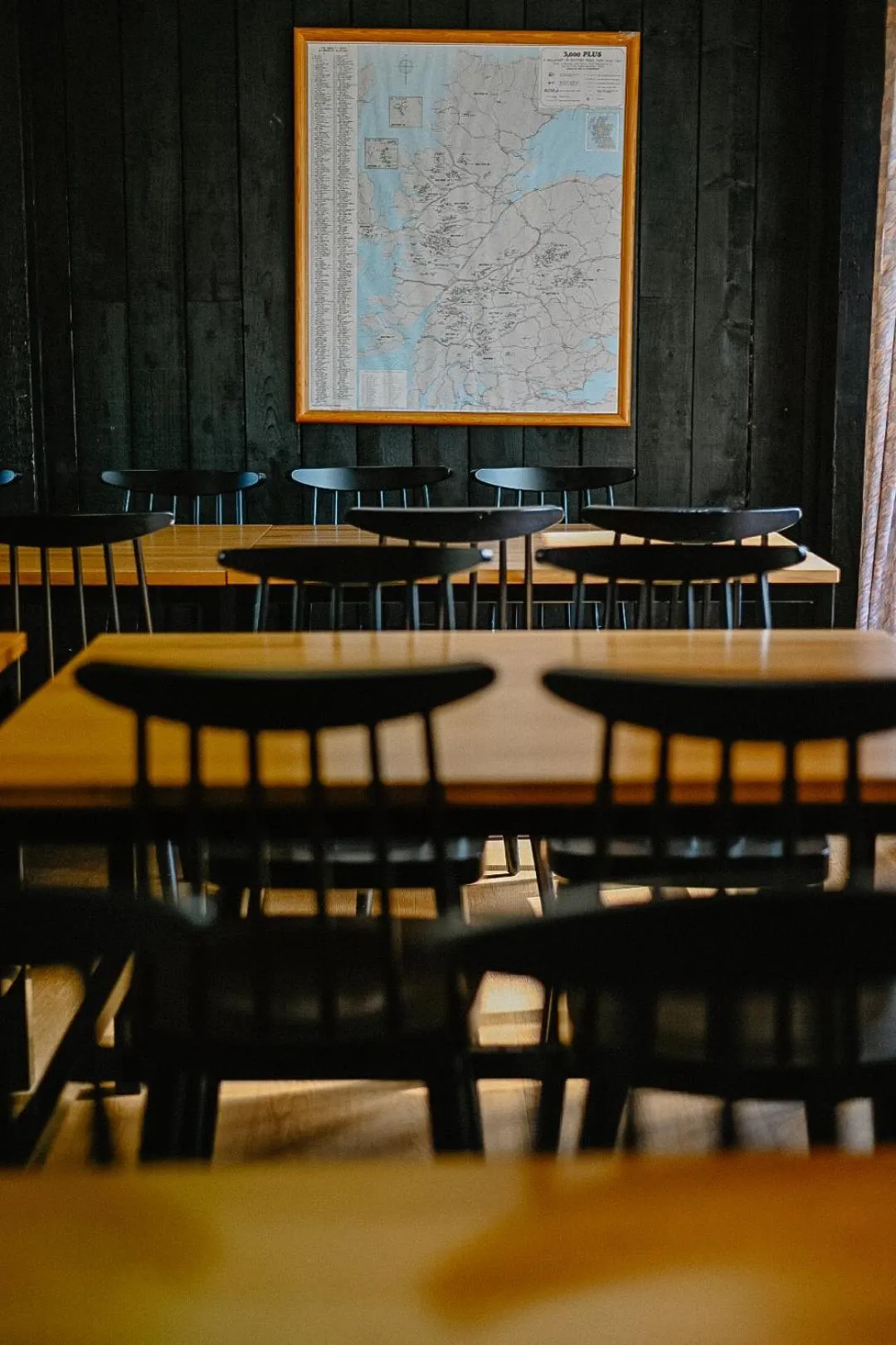 Dining area in Ratagan Youth Hostel