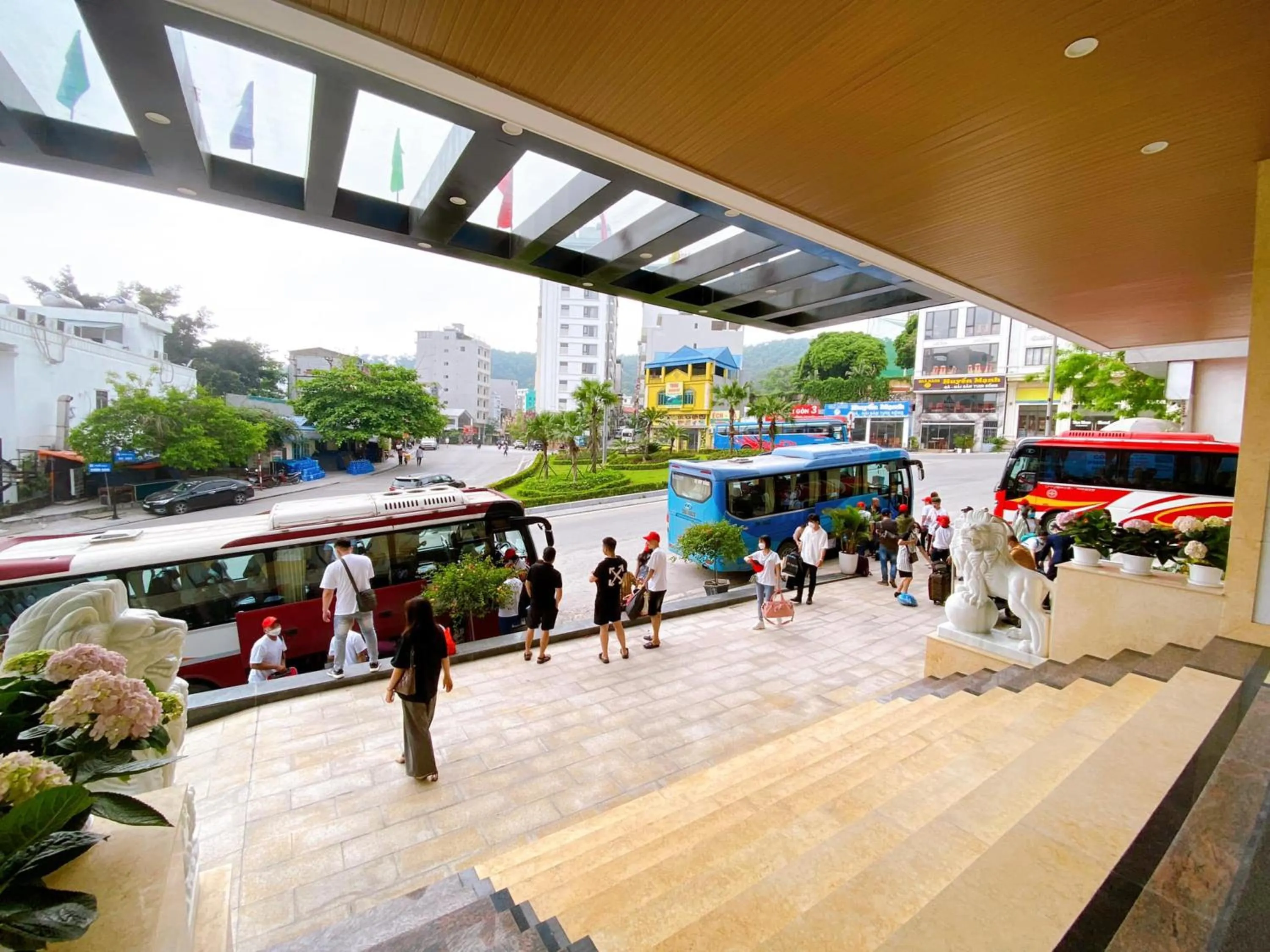 Lobby or reception in Peace Hotel Hạ Long