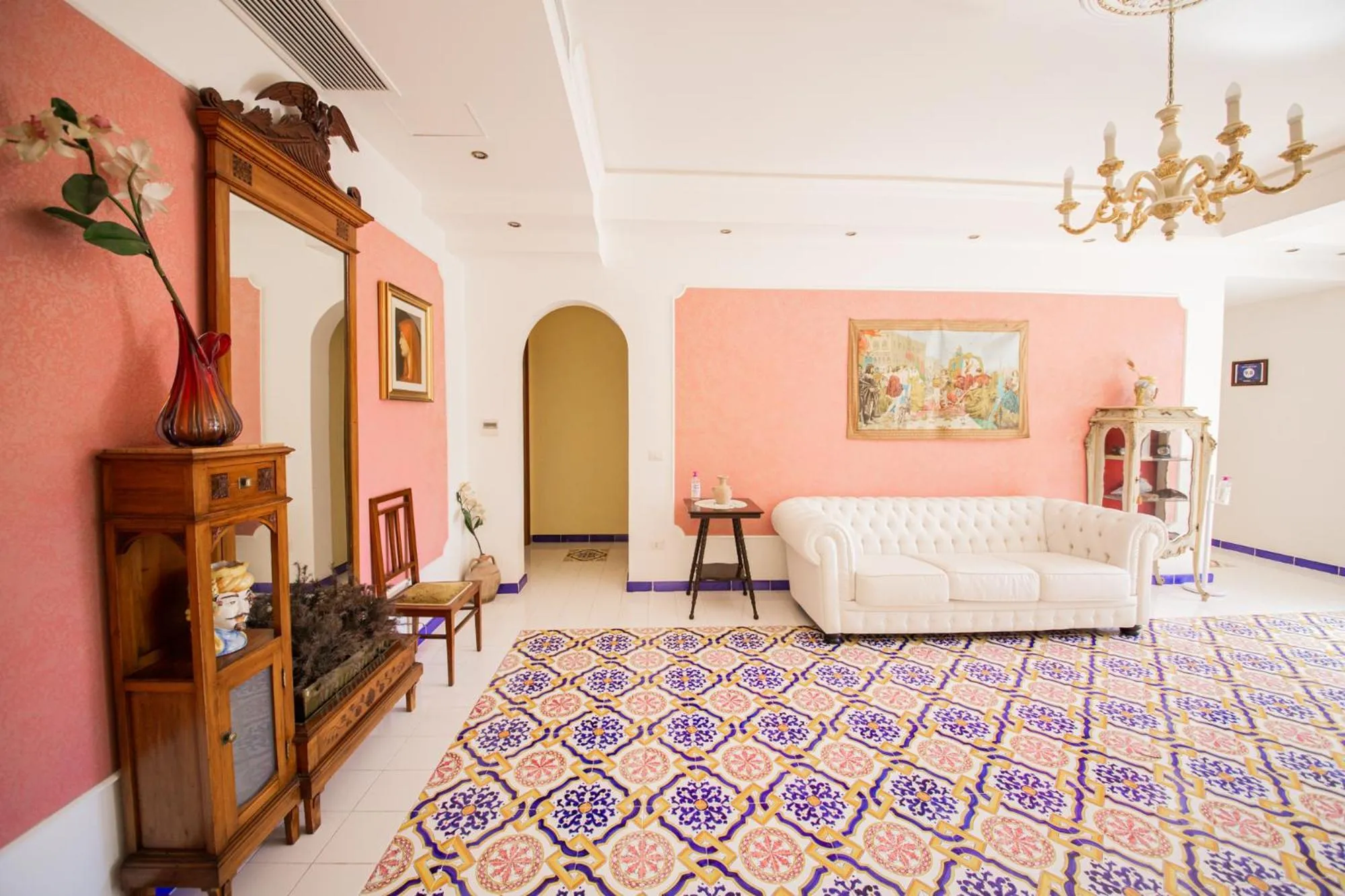 Bed in B&B Villa Maristella