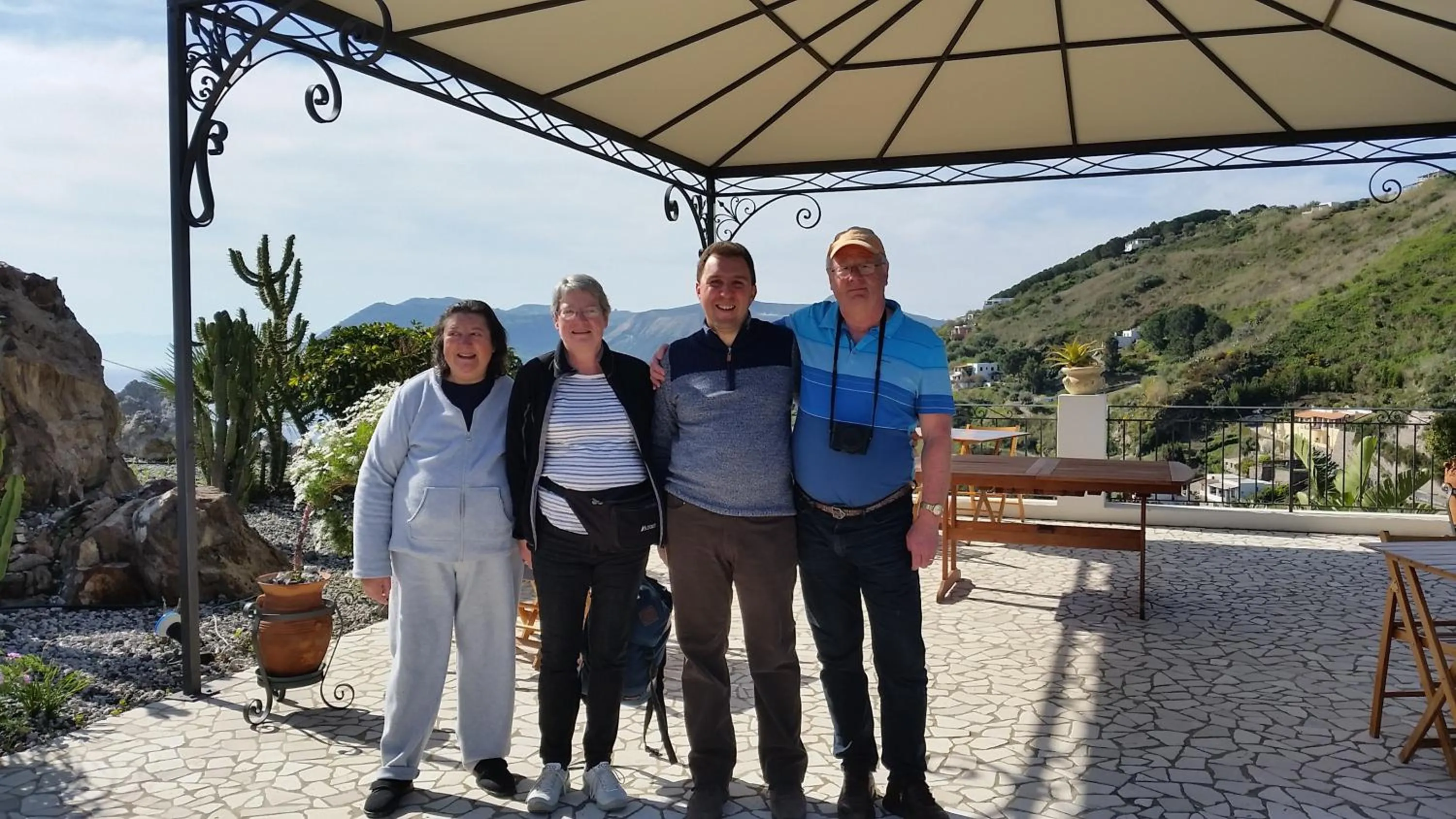 Guests in B&B Villa Maristella