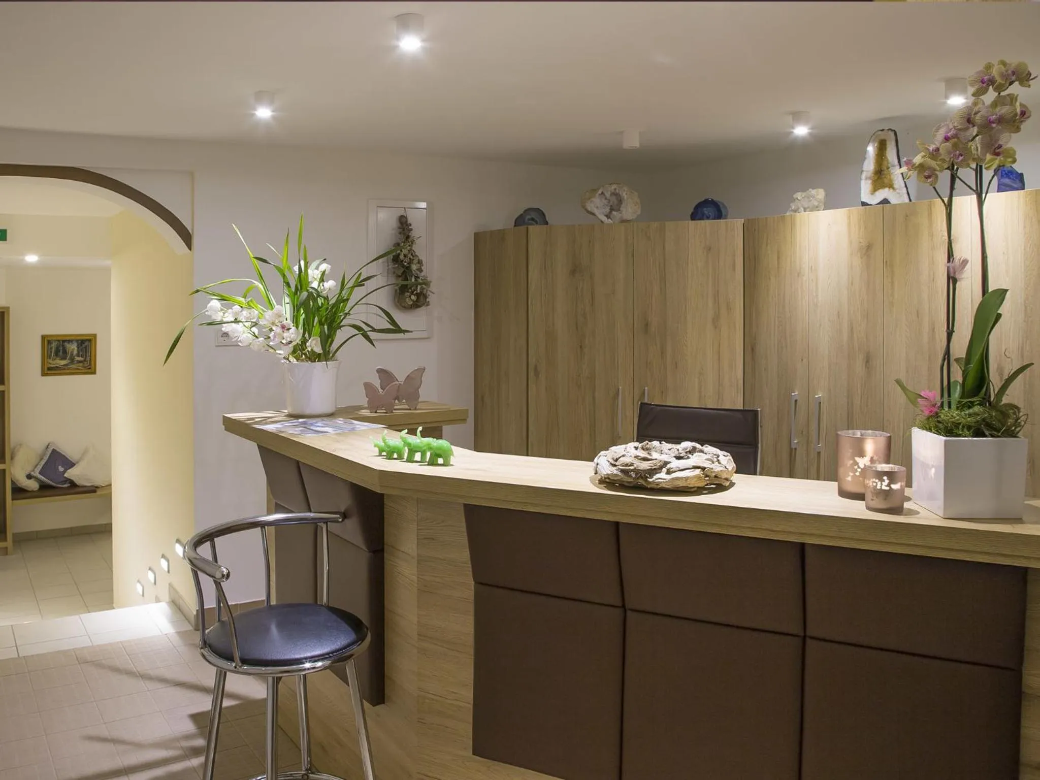 Lobby or reception in Hotel Tschurtschenthaler