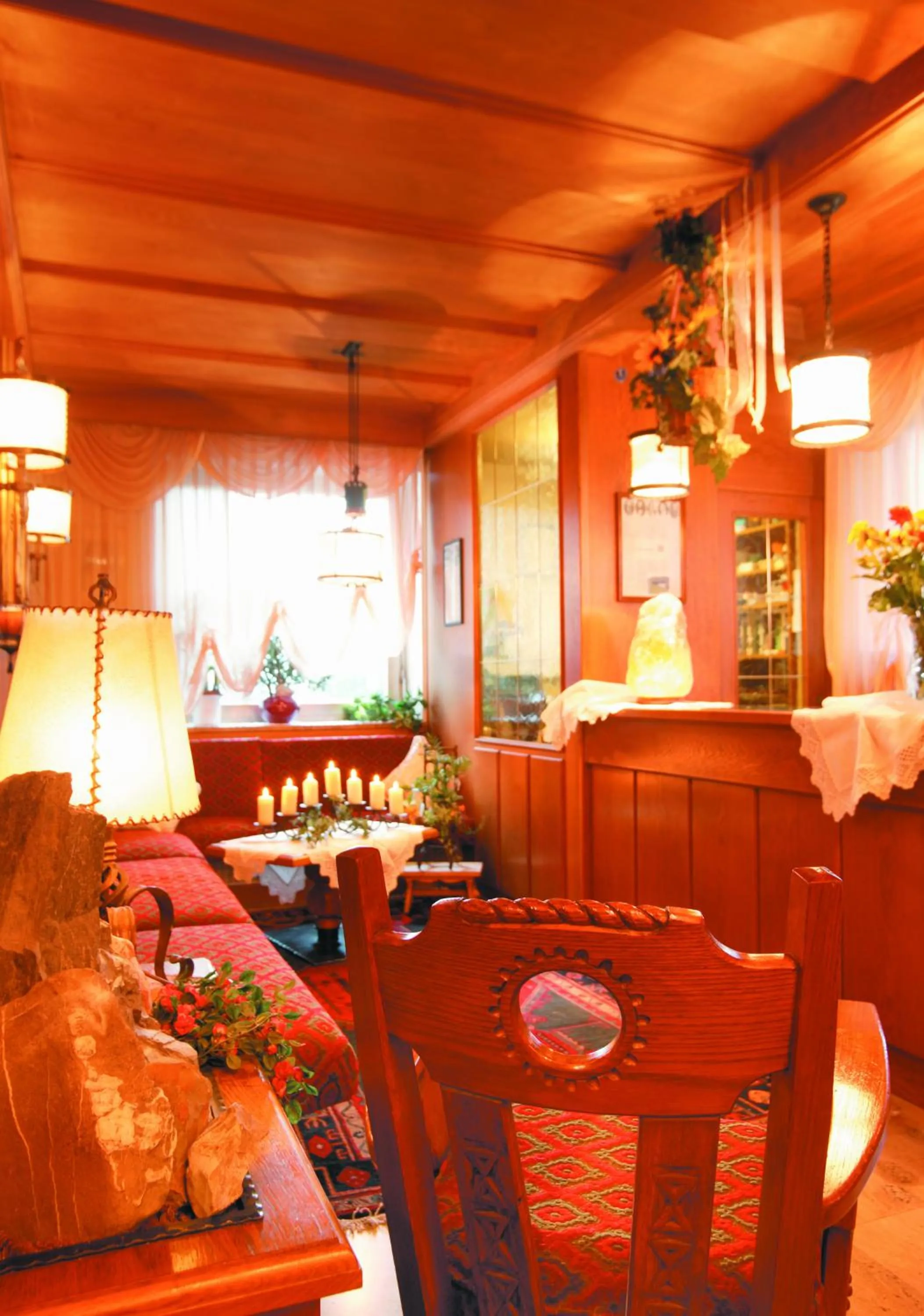 Lobby or reception in Hotel Tschurtschenthaler