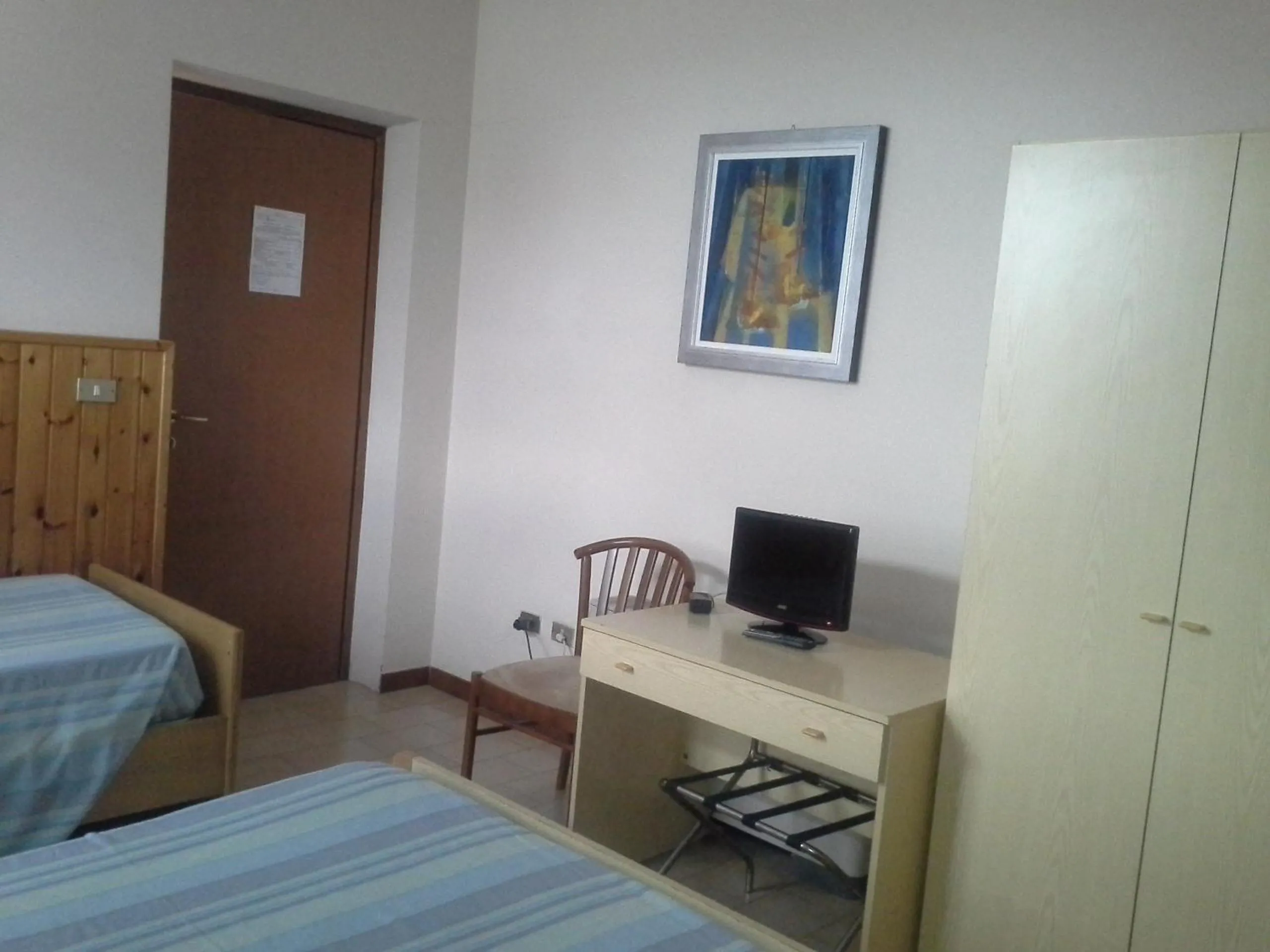 Decorative detail, Bed in Hotel Ticino Ristorante Chierico