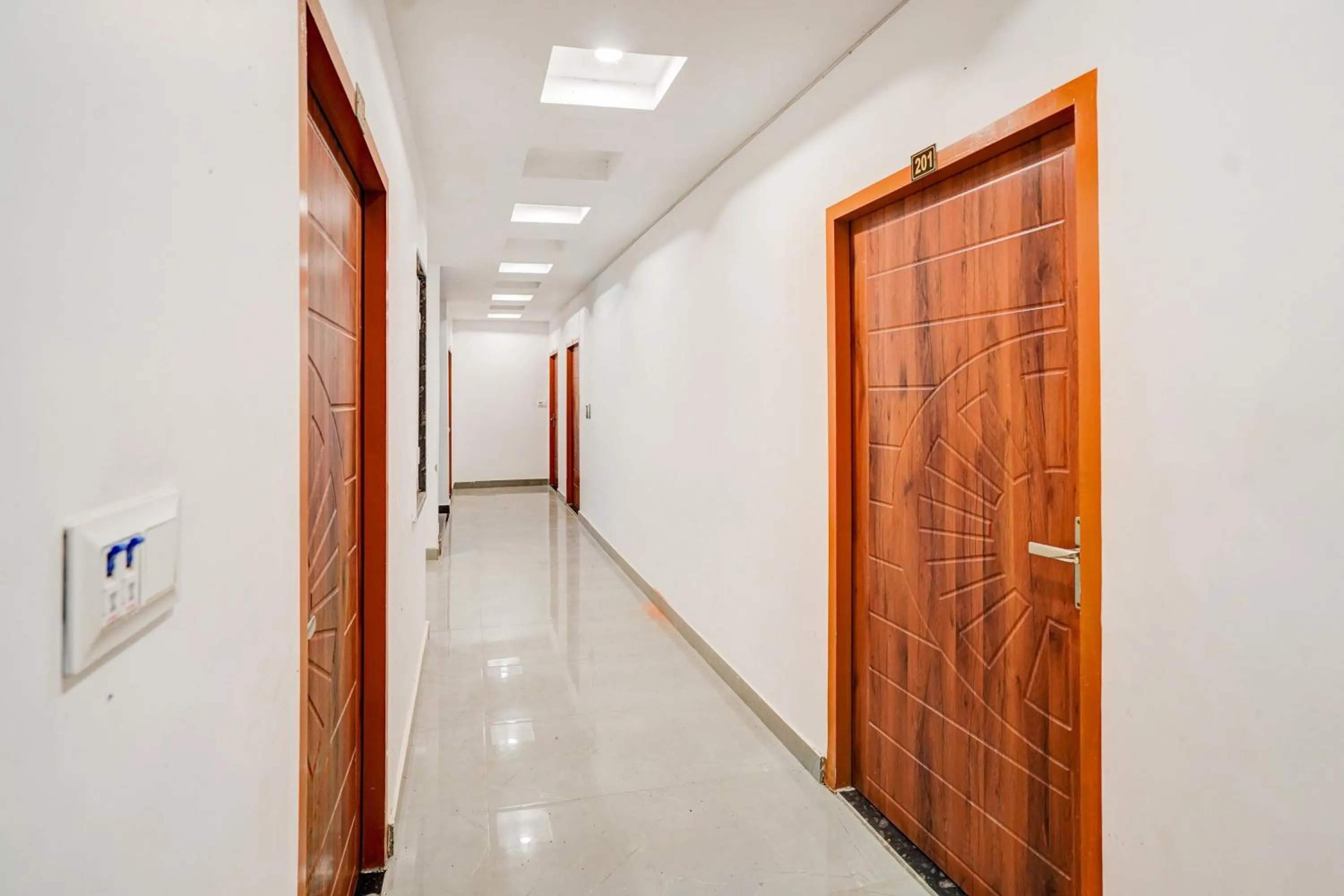 Lobby or reception in Hotel O Sunrakh Road Vrindavan Formerly Ganga Residency