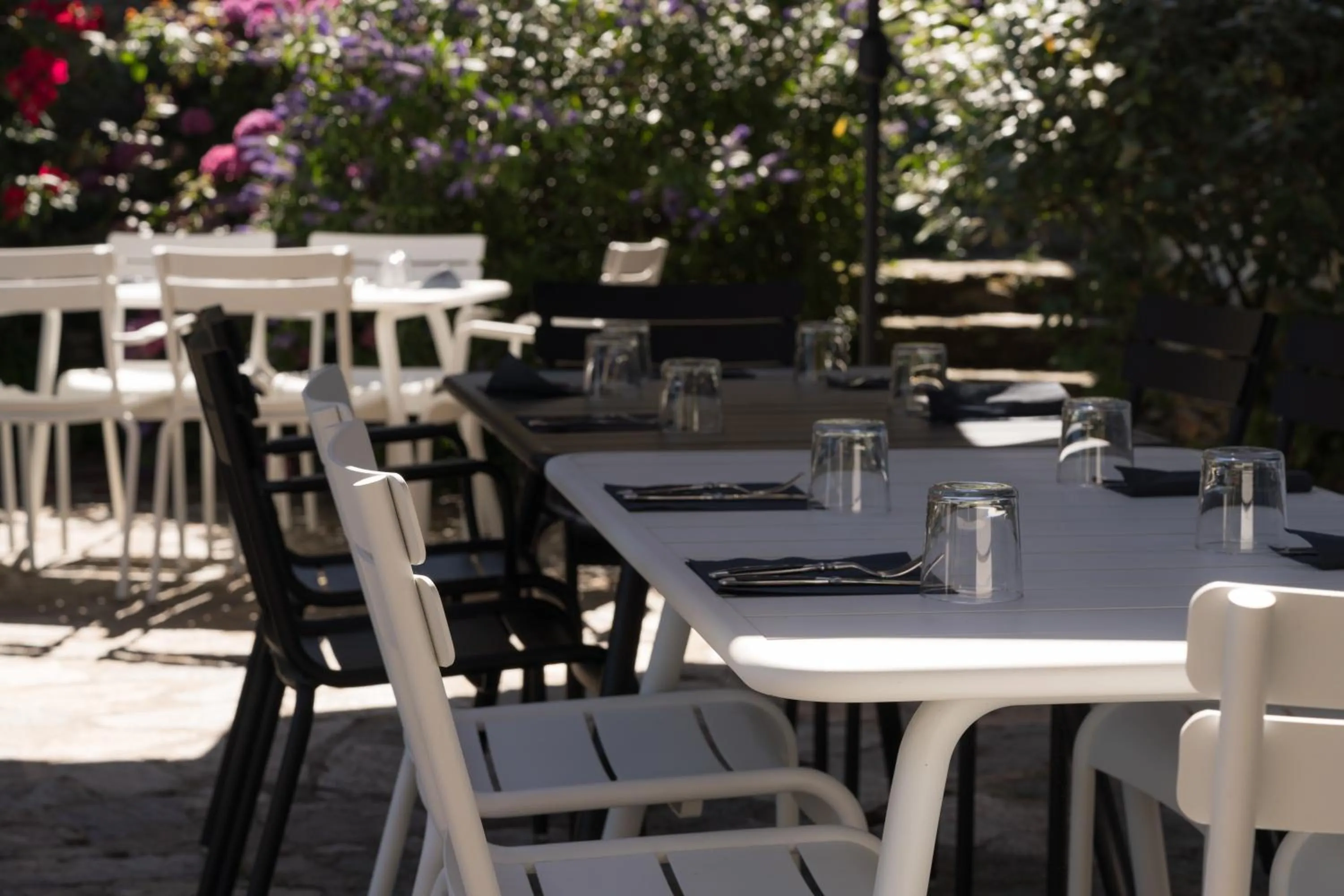 Patio in Ty Mad Hôtel