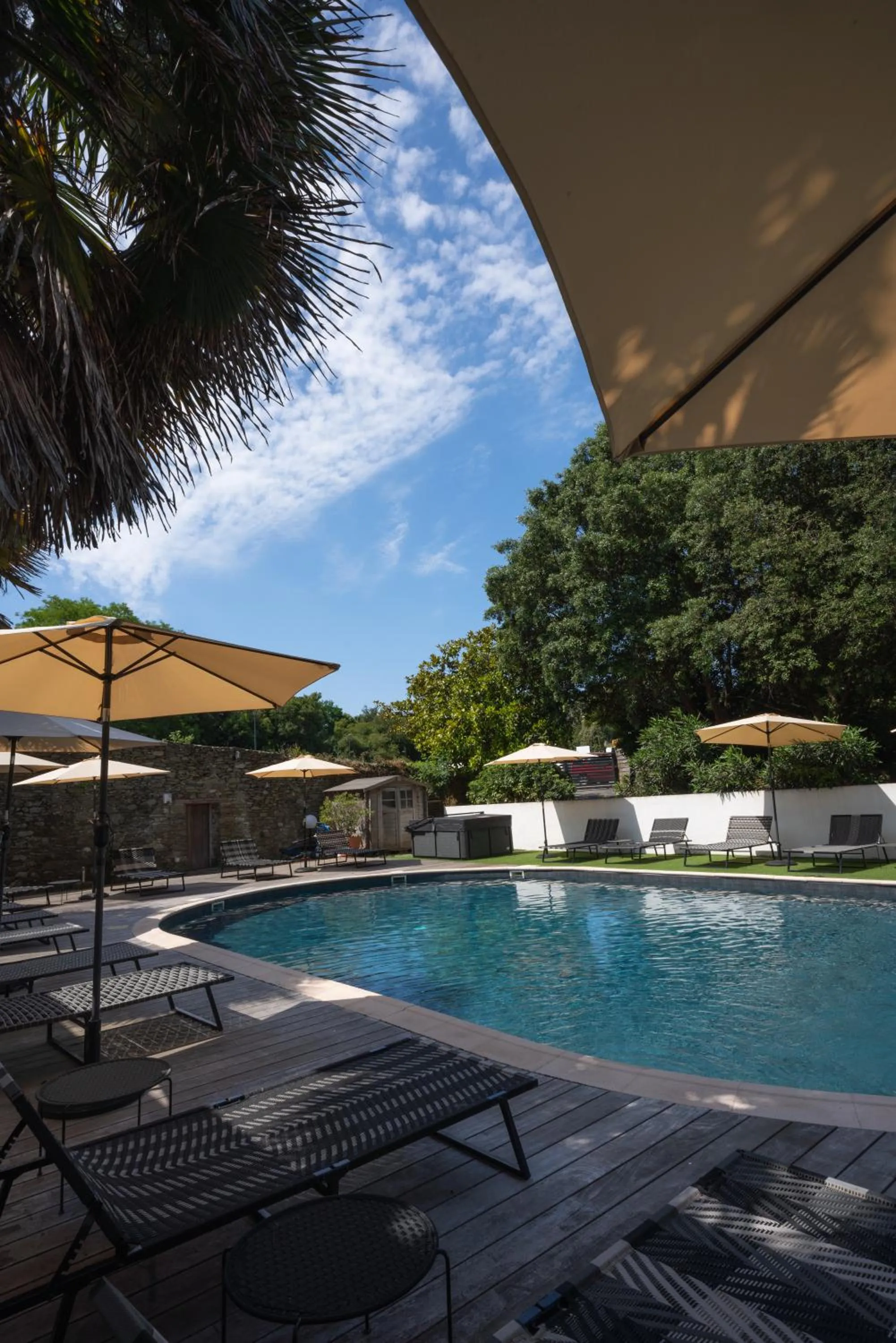 Patio in Ty Mad Hôtel