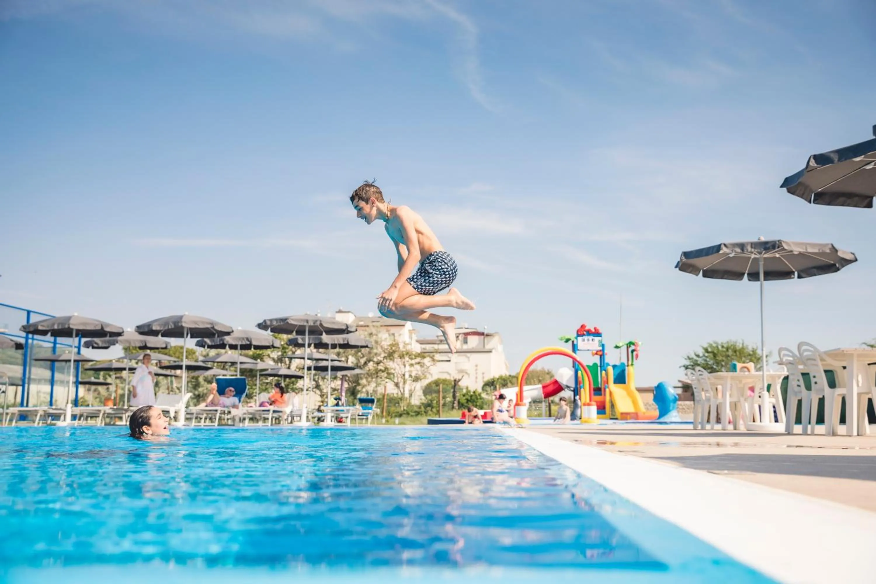 Swimming pool in Hotel Baya - in centro, sul mare