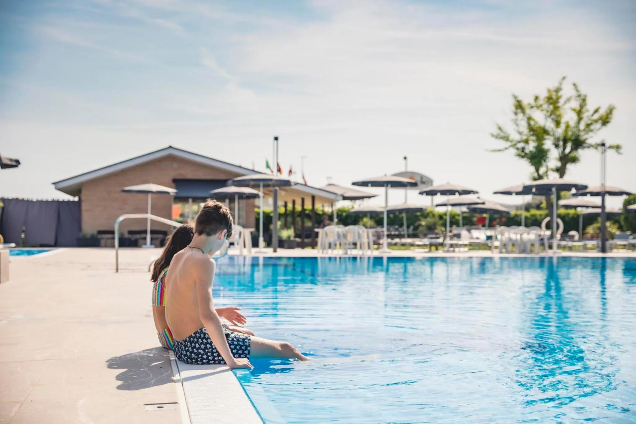 Swimming pool in Hotel Baya - in centro, sul mare