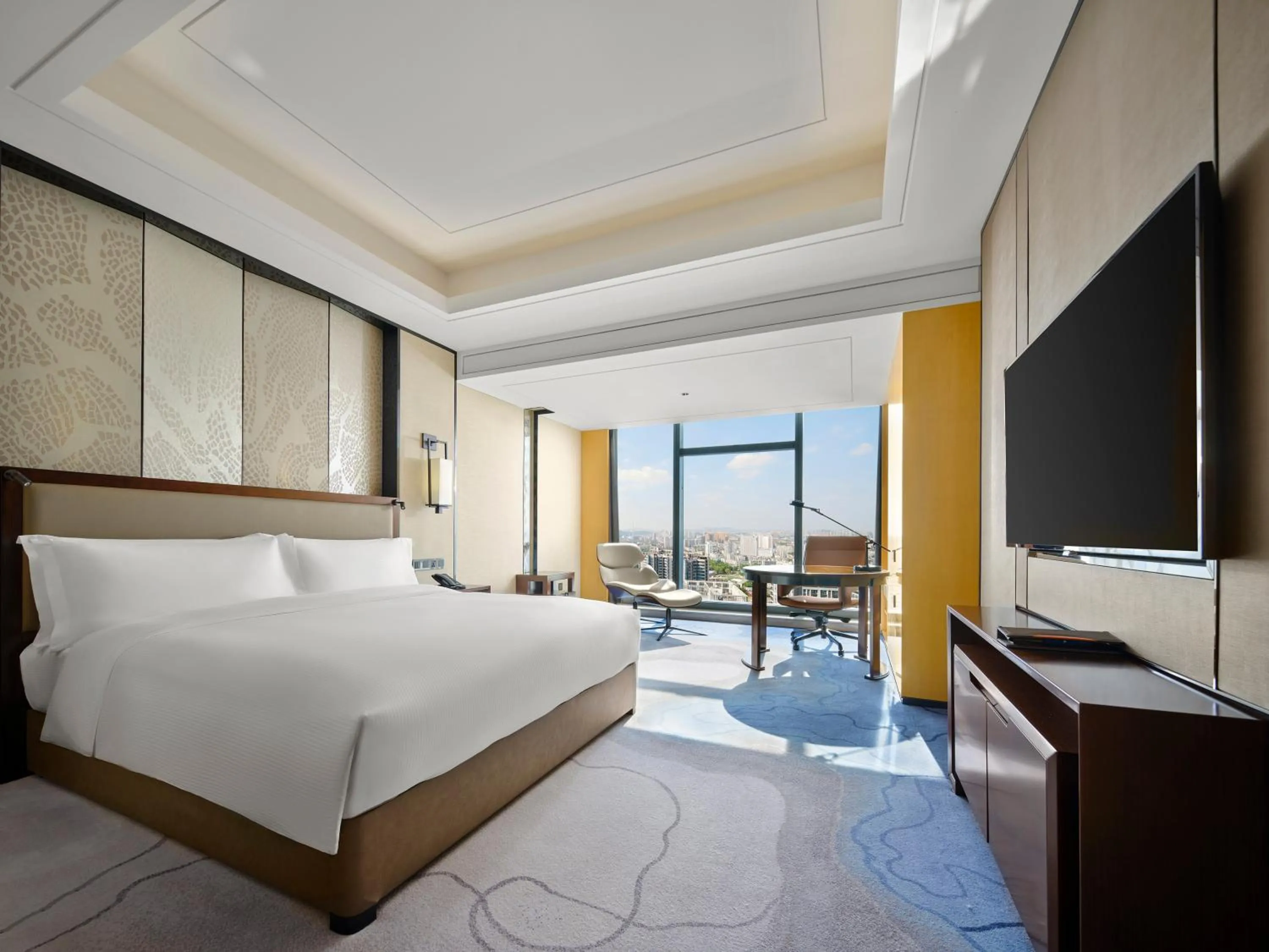 Bedroom, Bed in Hilton Zhuzhou