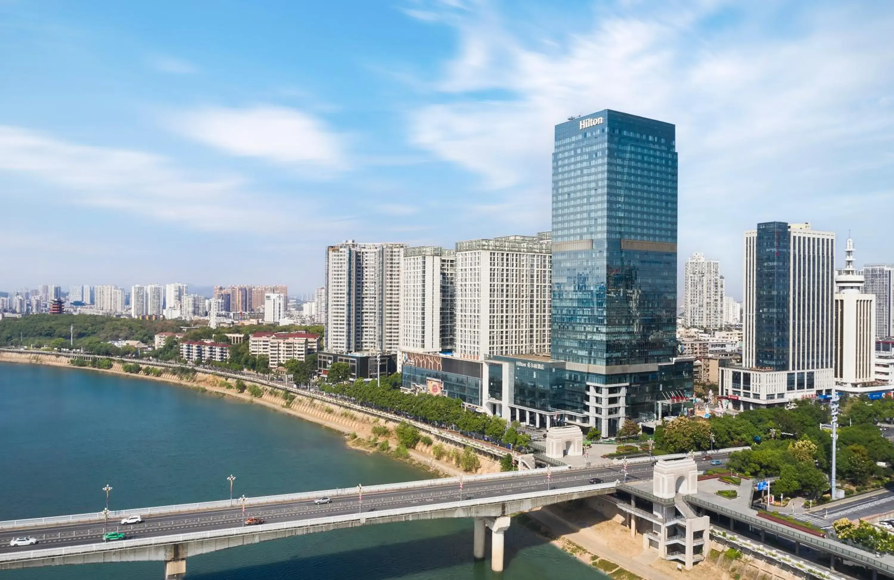 Twin Executive Room in Hilton Zhuzhou Twin Executive Room in Hilton Zhuzhou