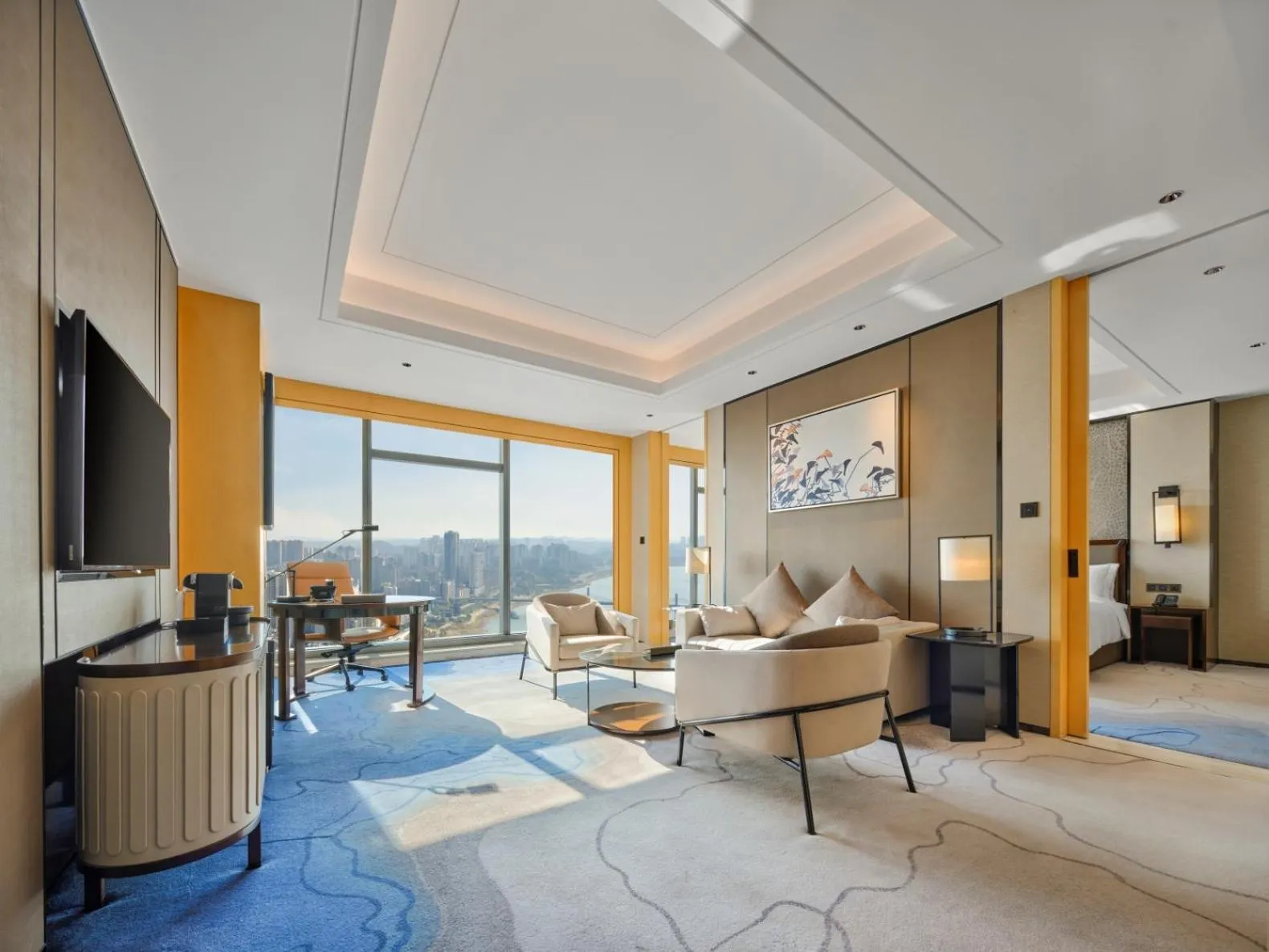 Living room in Hilton Zhuzhou