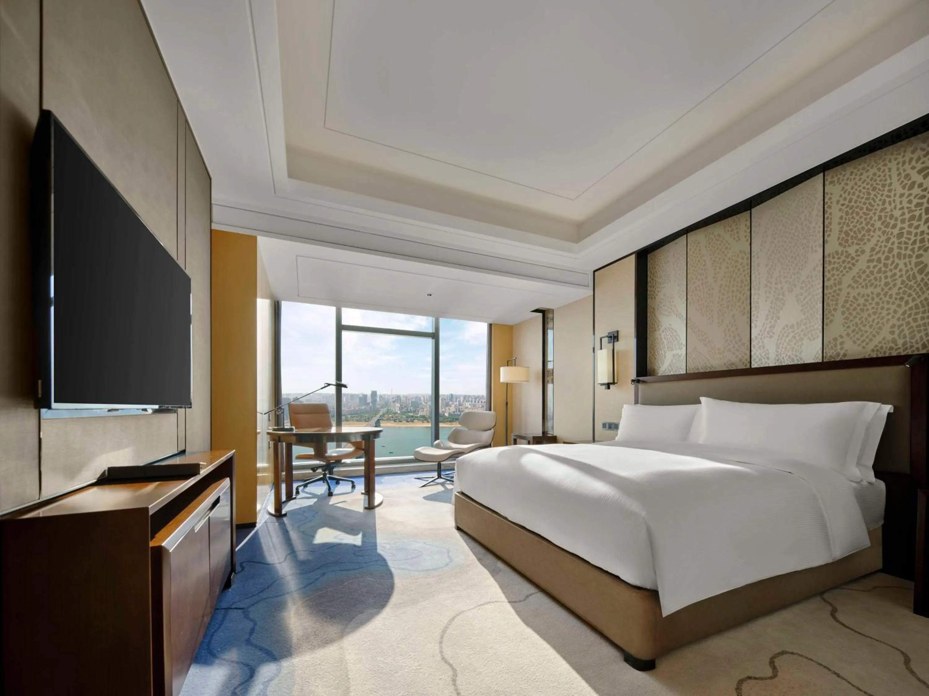 Bedroom, Bed in Hilton Zhuzhou