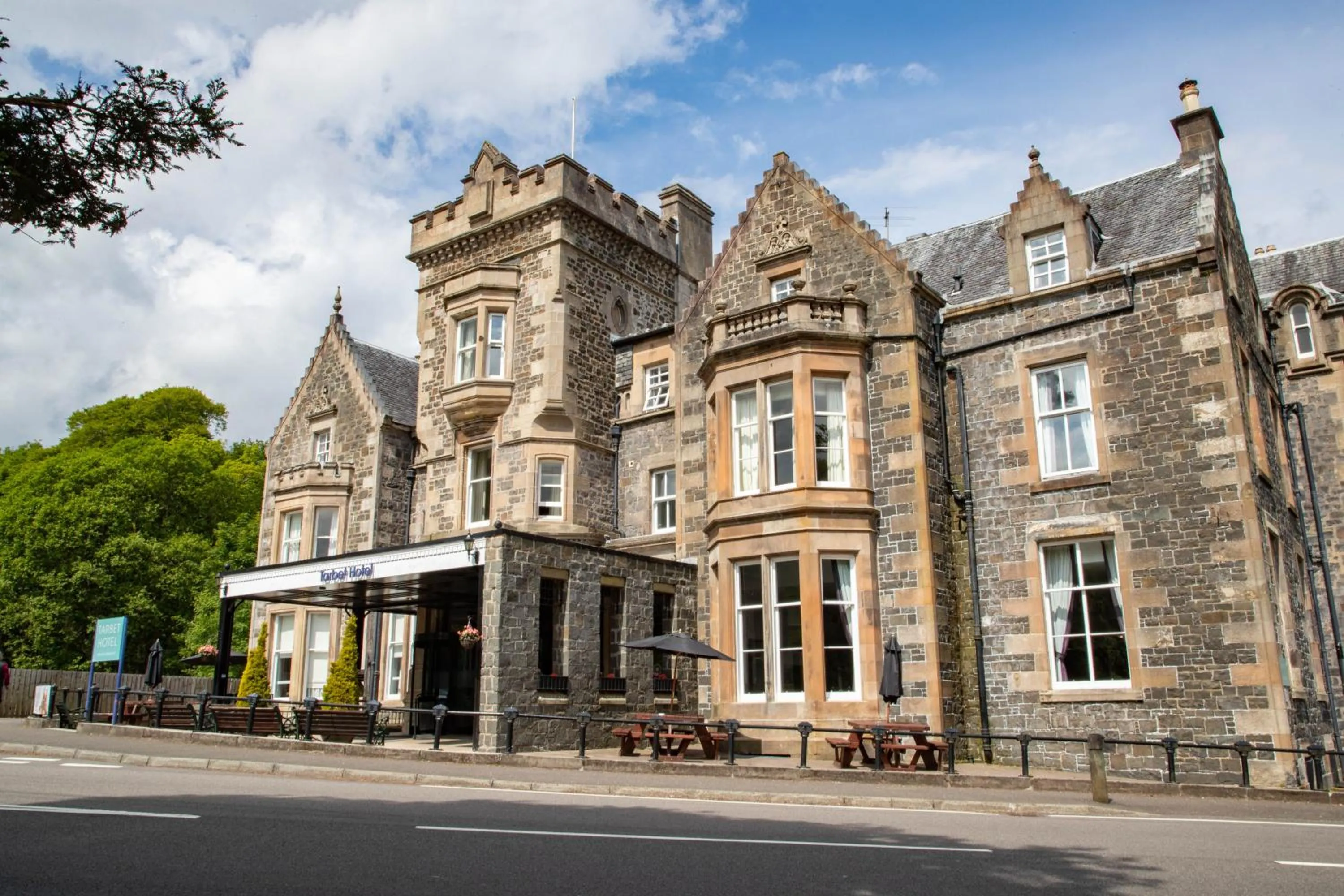 Property building in The Tarbet Hotel