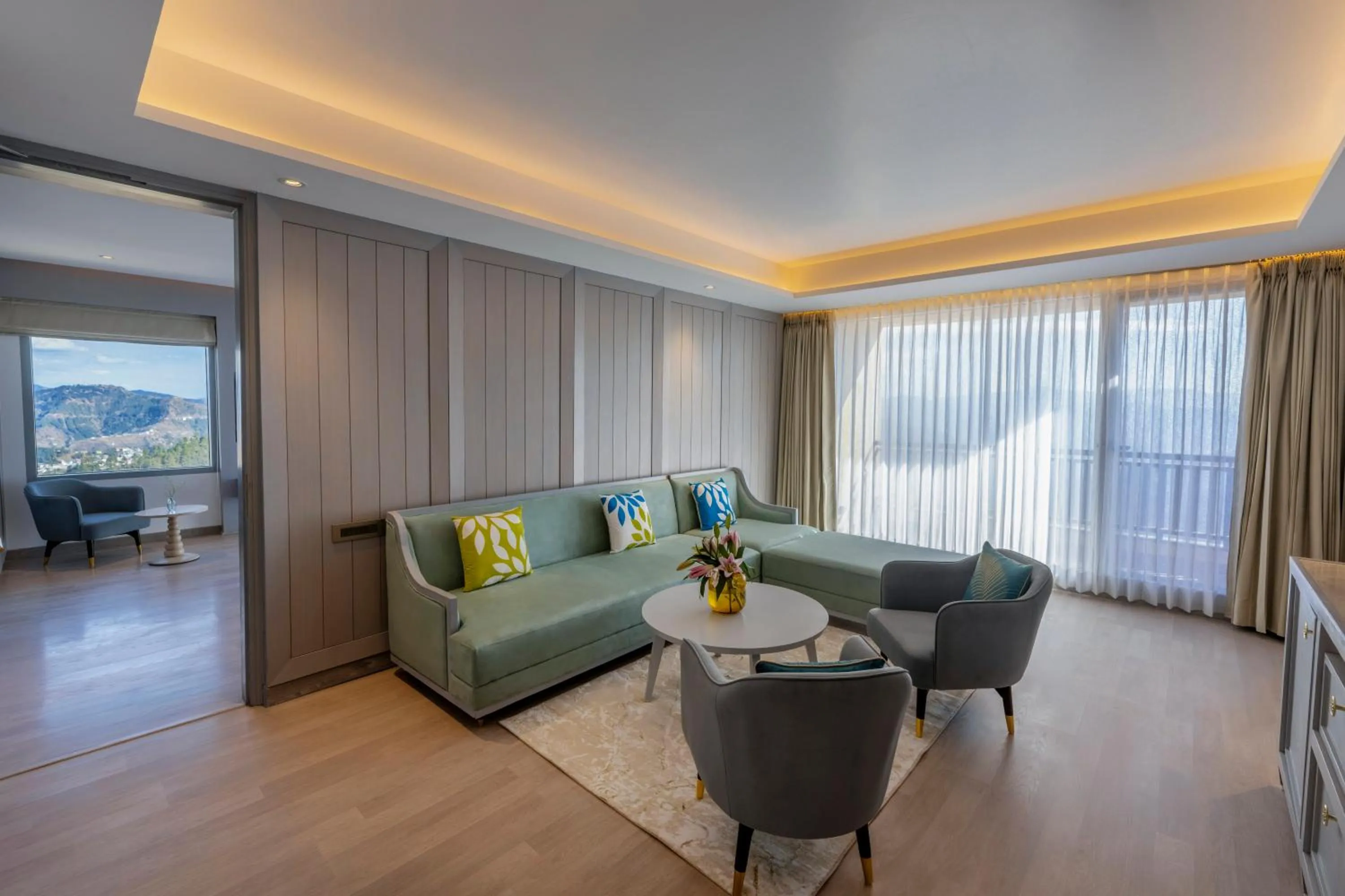 Living room in dusitD2 Fagu, Shimla