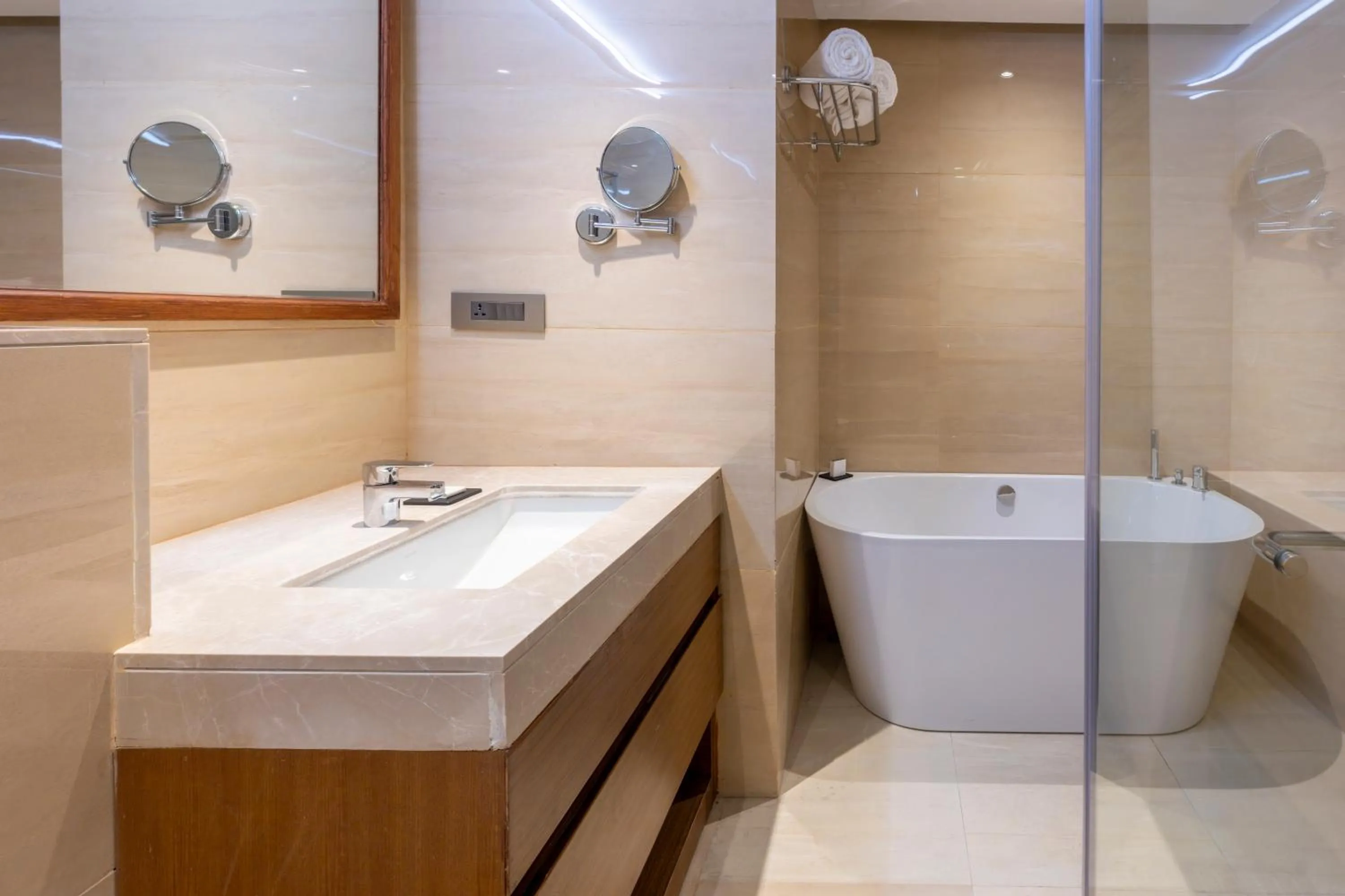 Bathroom in dusitD2 Fagu, Shimla