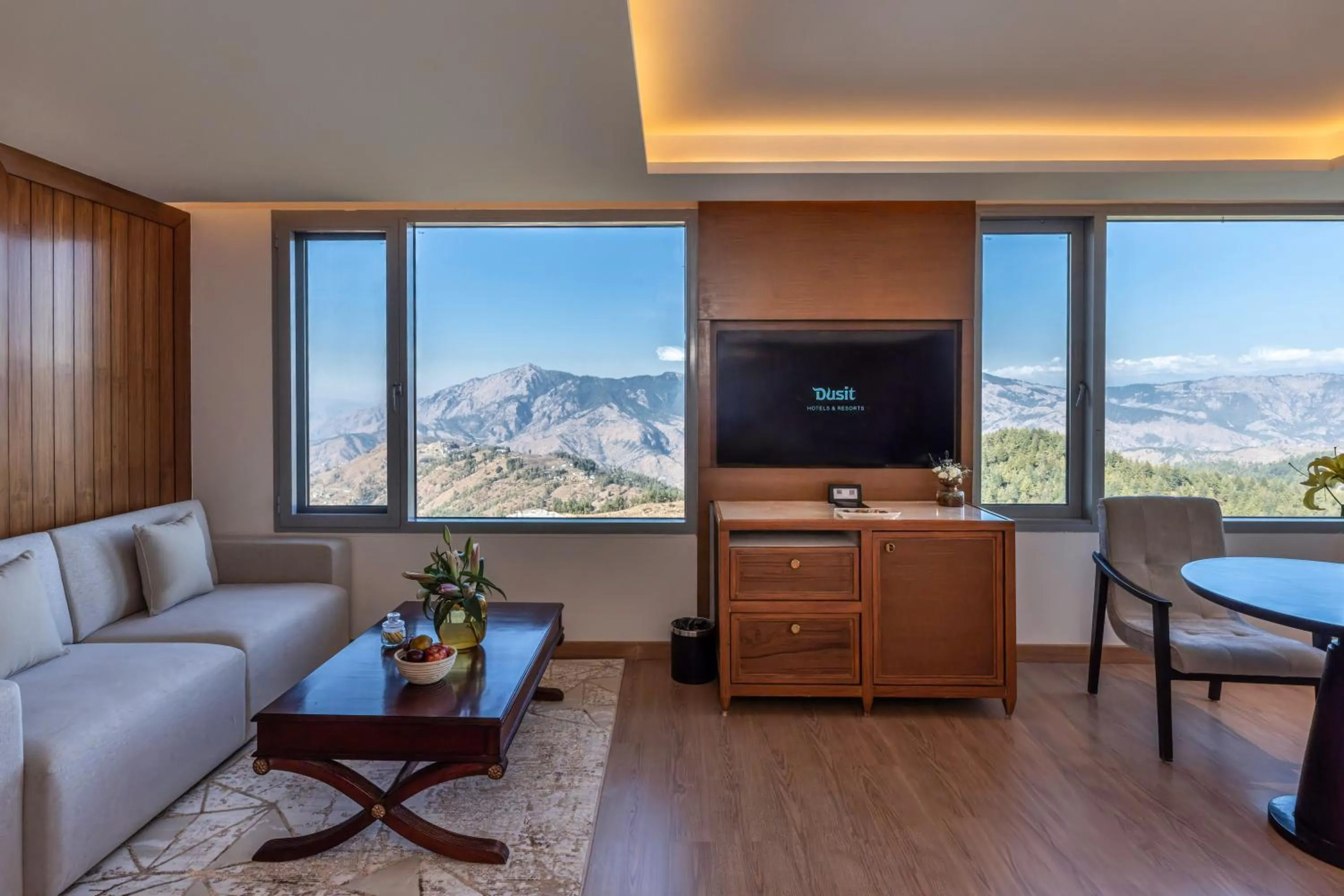 Seating area in dusitD2 Fagu, Shimla