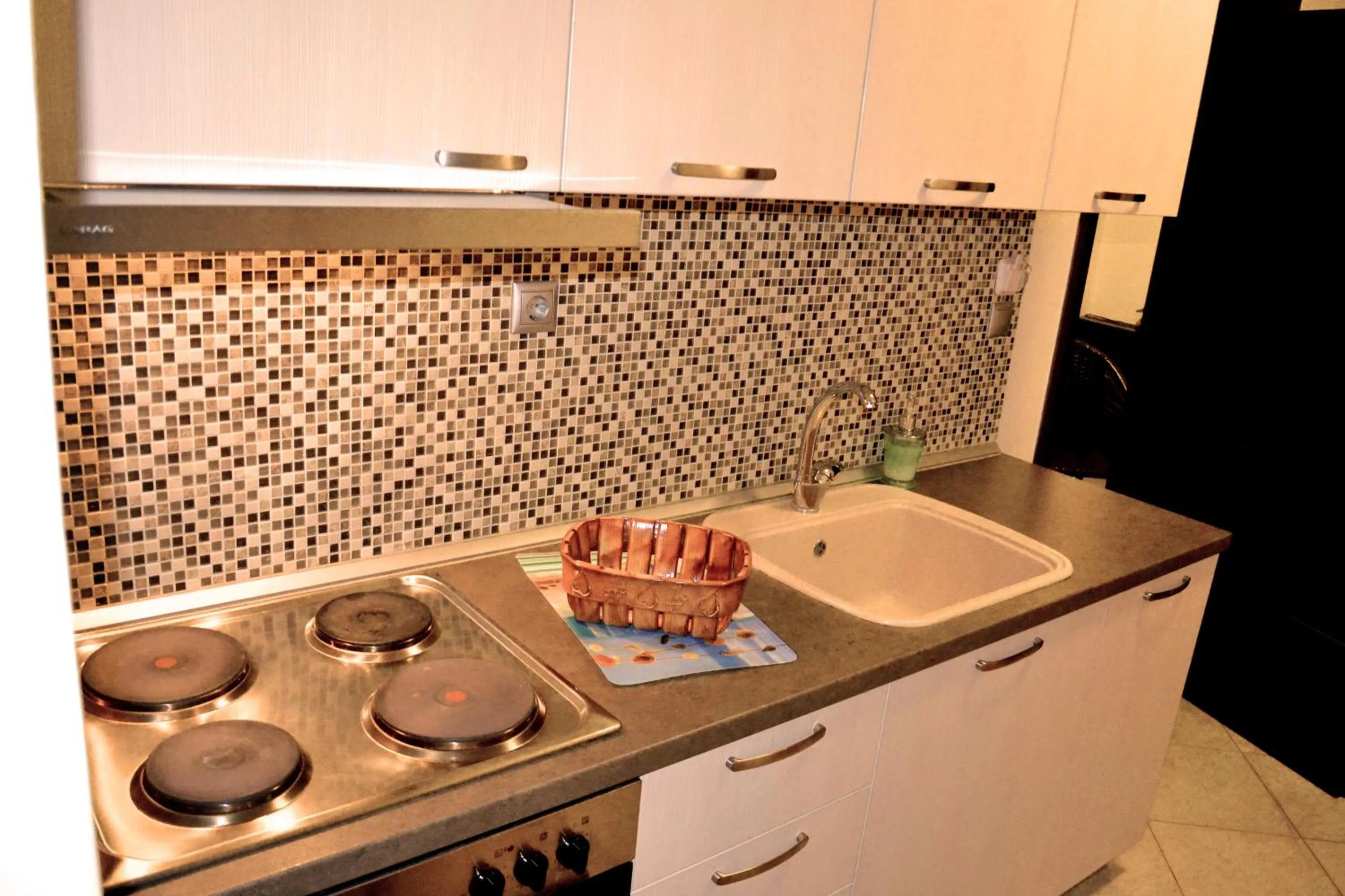 Kitchen or kitchenette in Villa Amalia Sun Beach