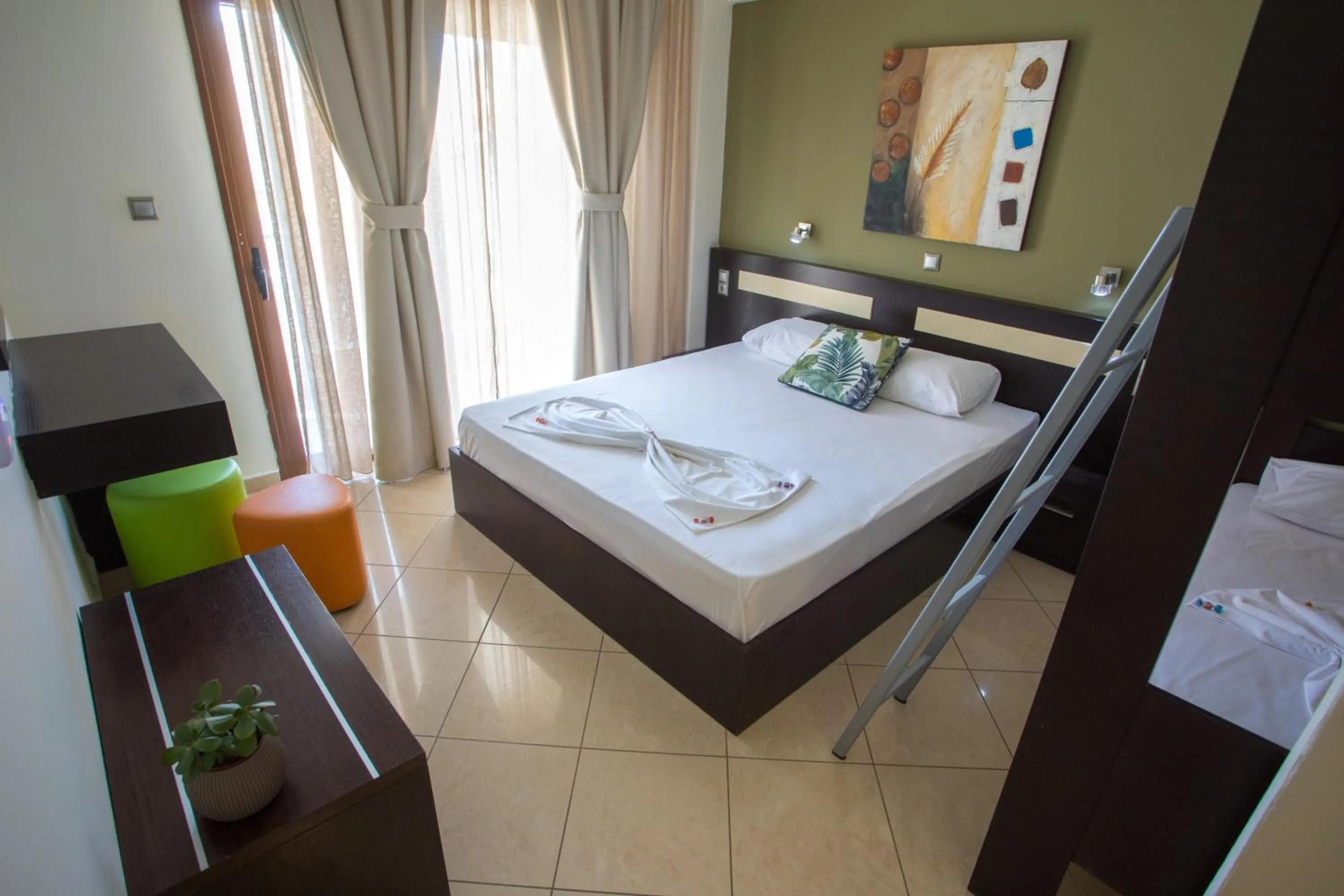 Bed in Villa Amalia Sun Beach