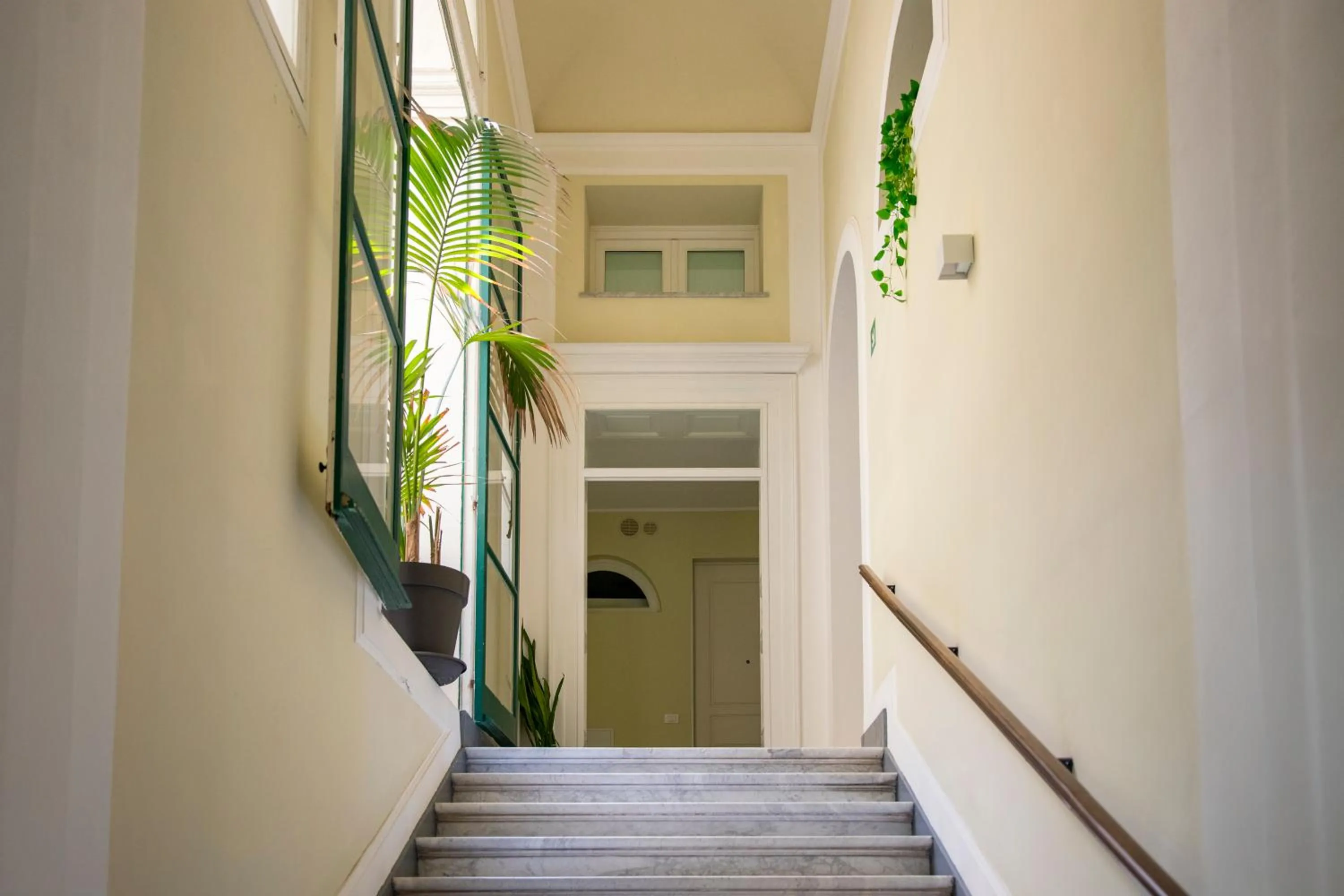 Patio in Central Gallery Rooms- Palazzo D'Ali' Staiti XIX