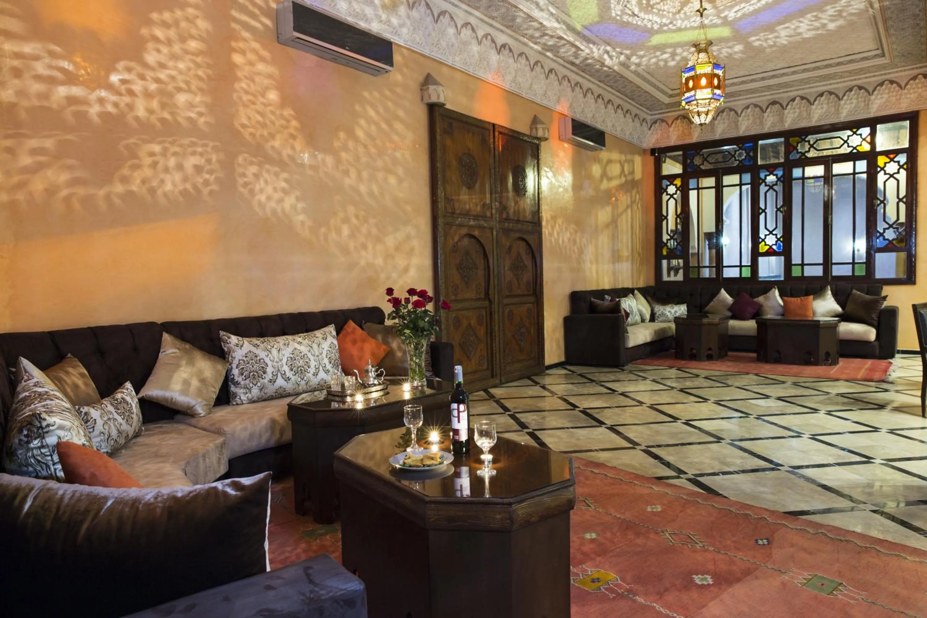 Lobby or reception in Marrakech House