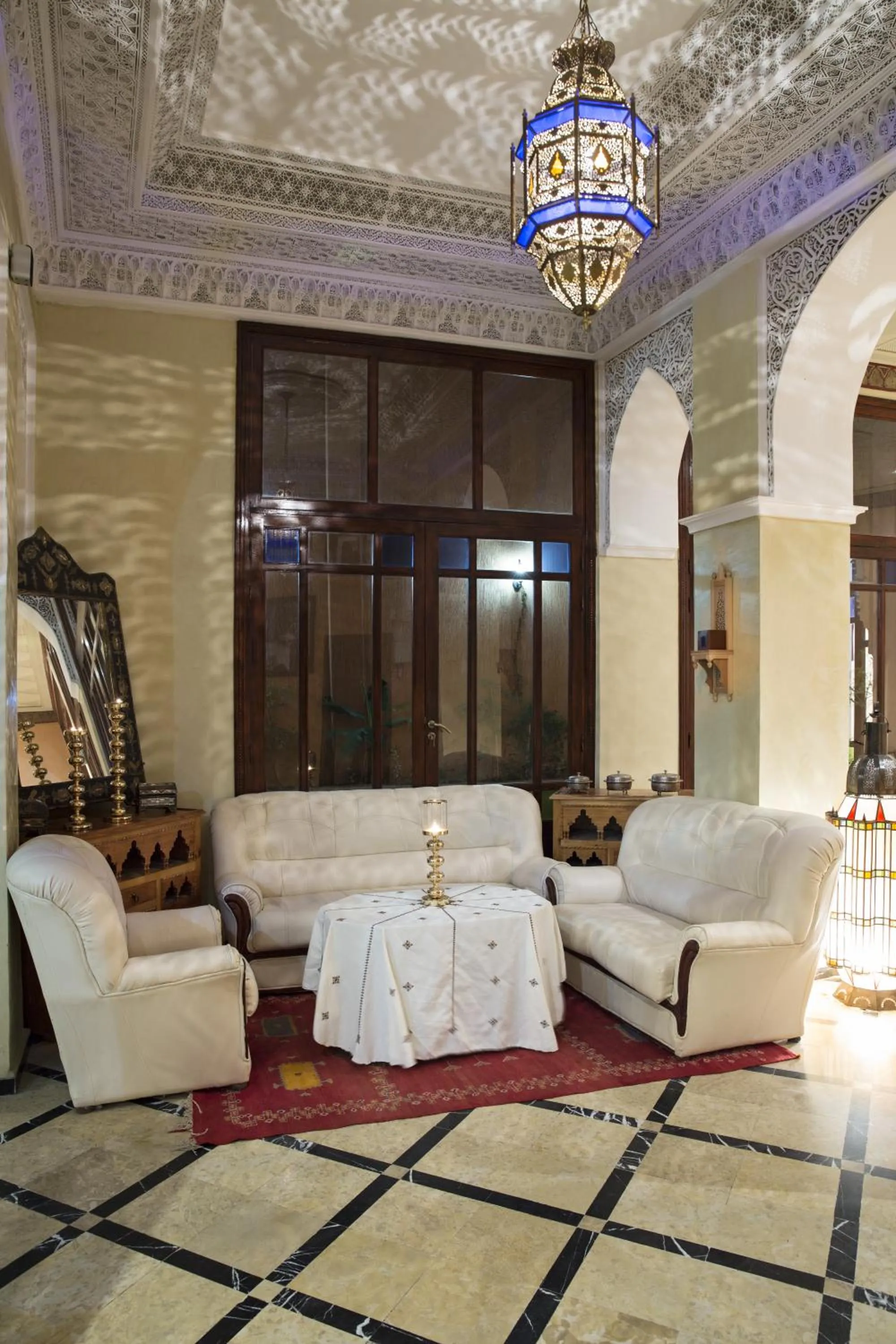 Lobby or reception in Marrakech House
