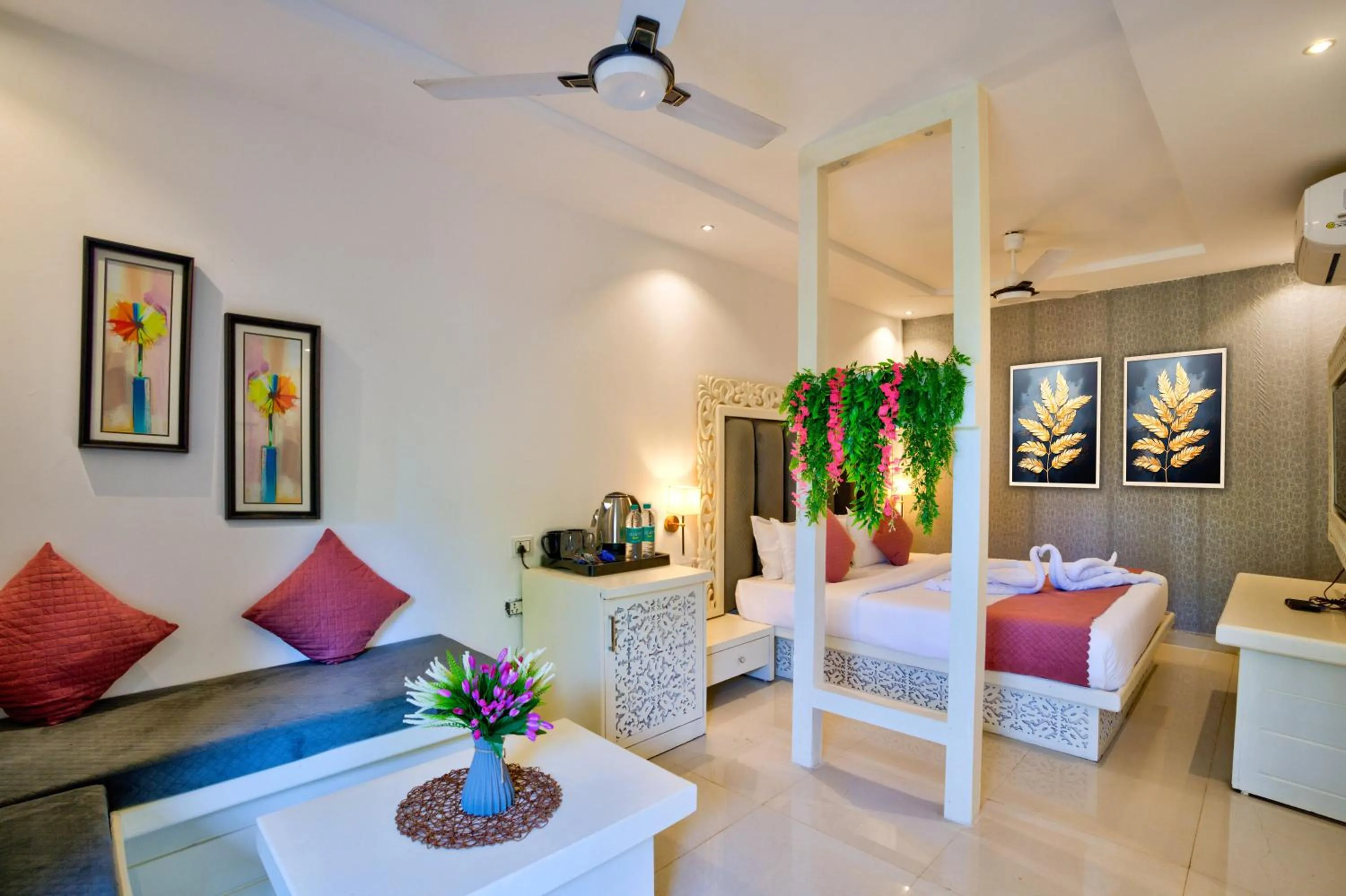 Living room in Raya Resorts