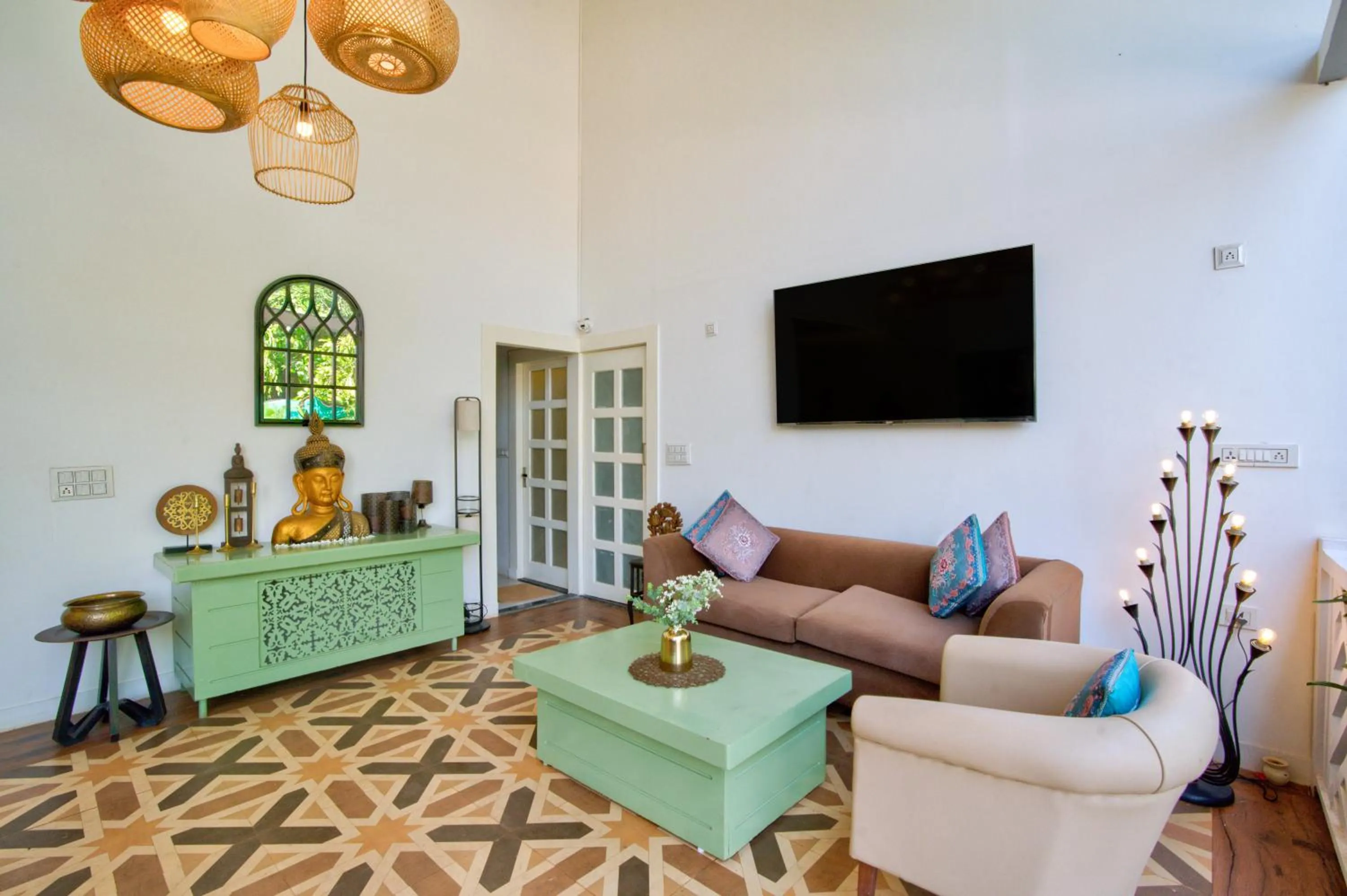 Living room in Raya Resorts