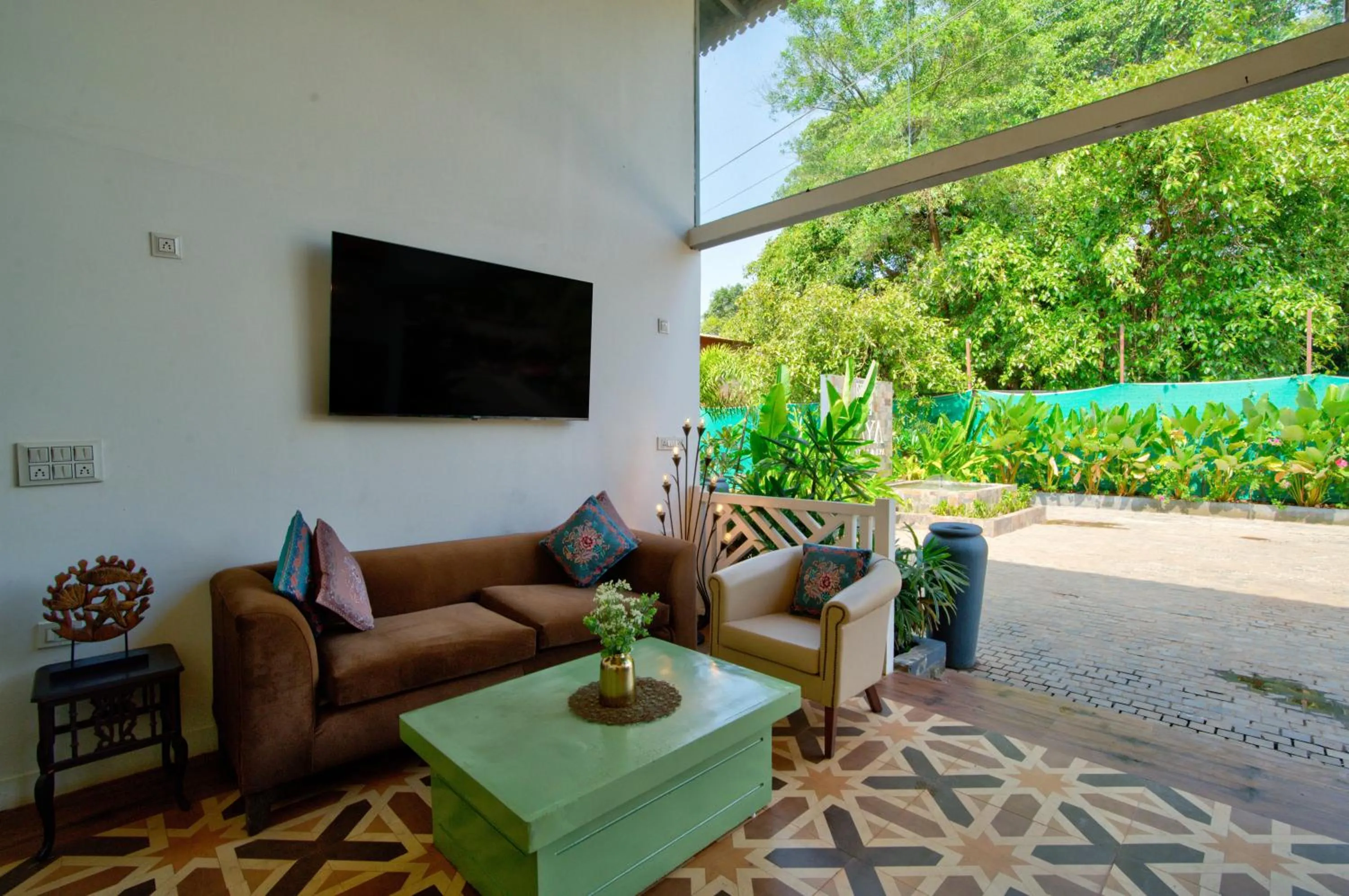 Living room in Raya Resorts