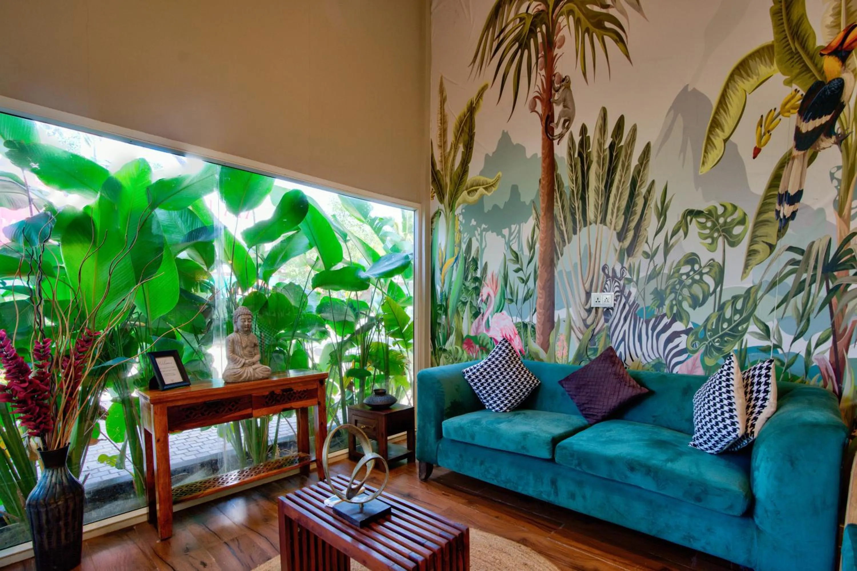 Living room in Raya Resorts