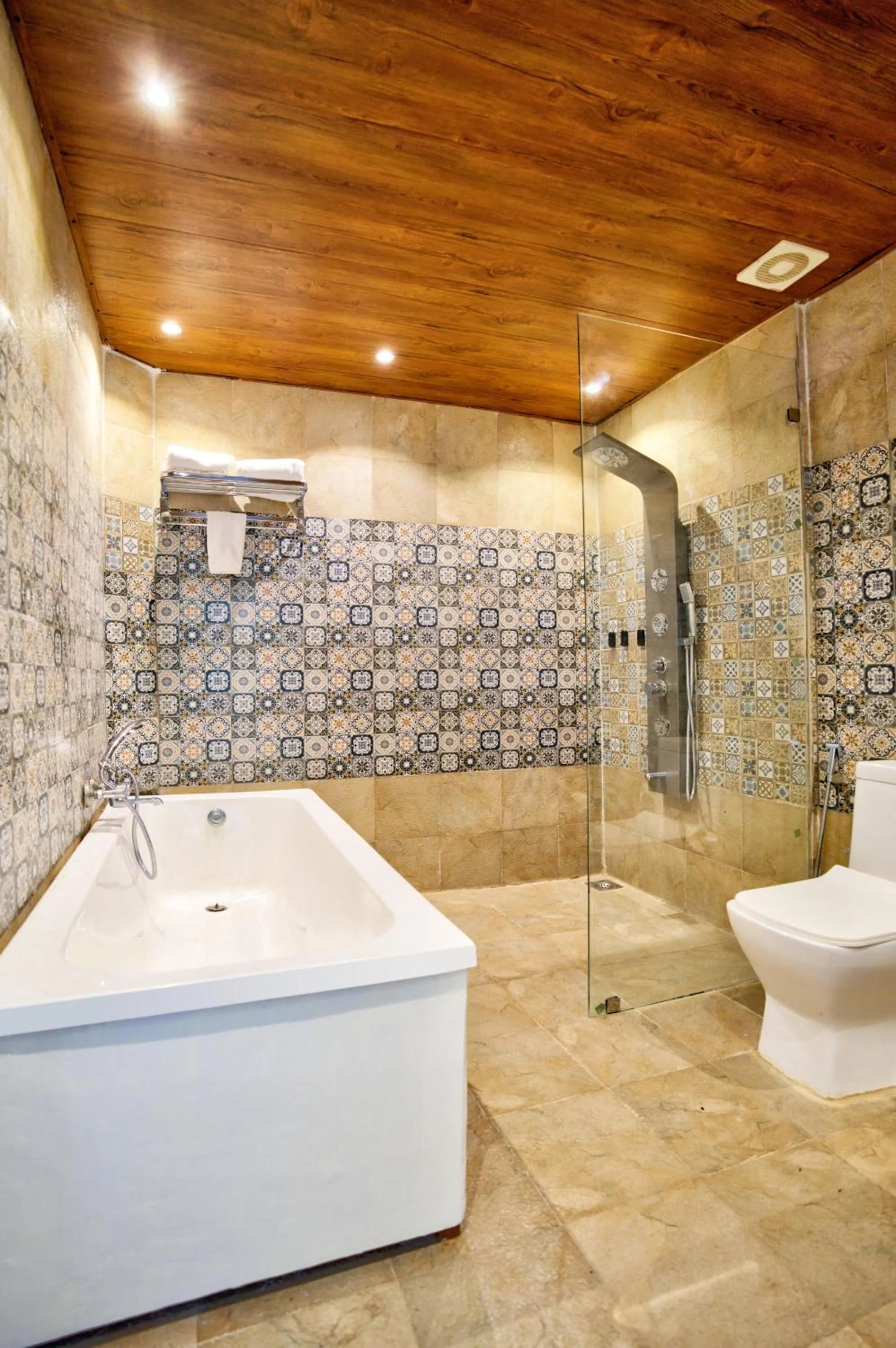 Shower in Raya Resorts