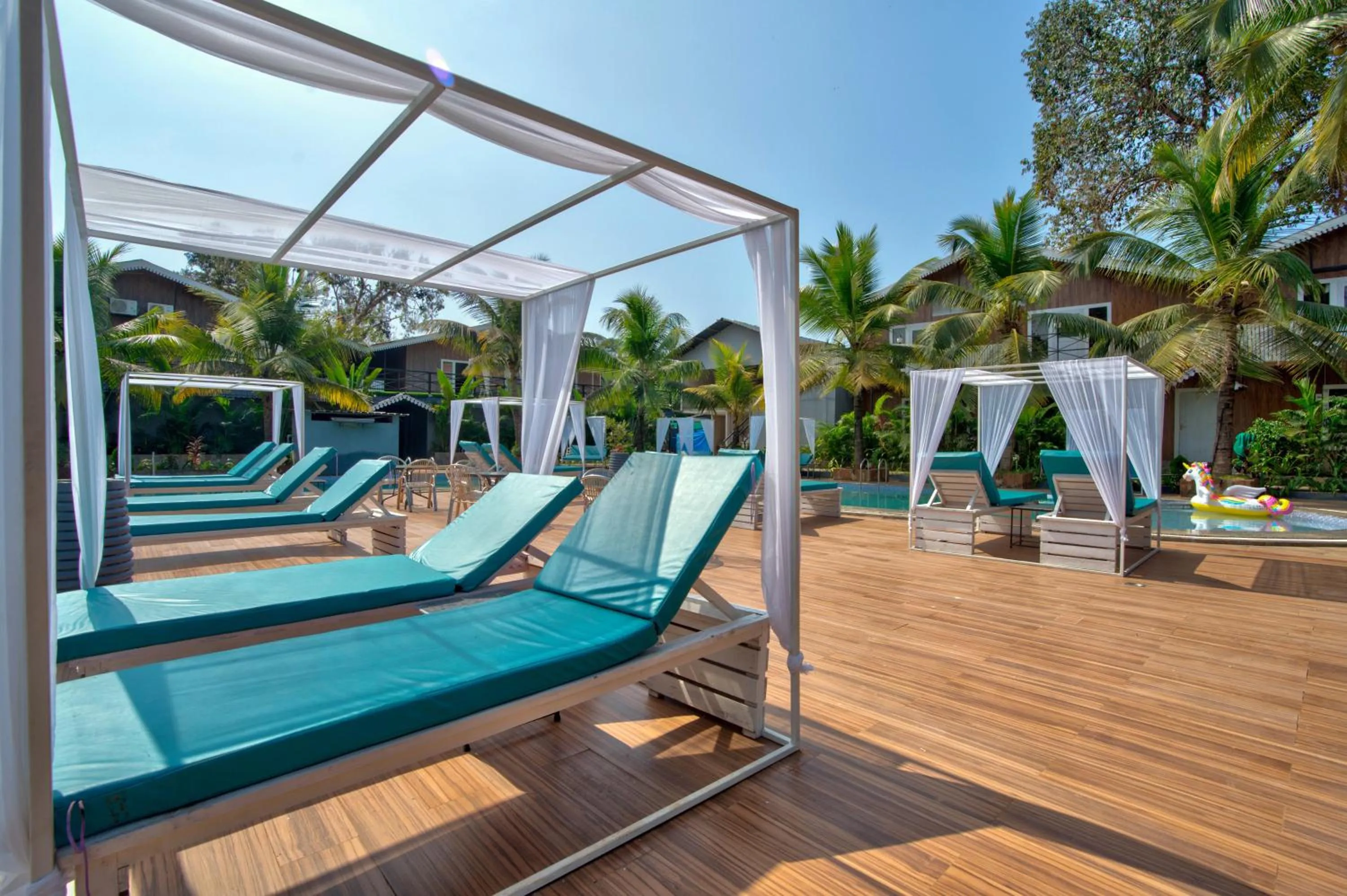 Patio in Raya Resorts