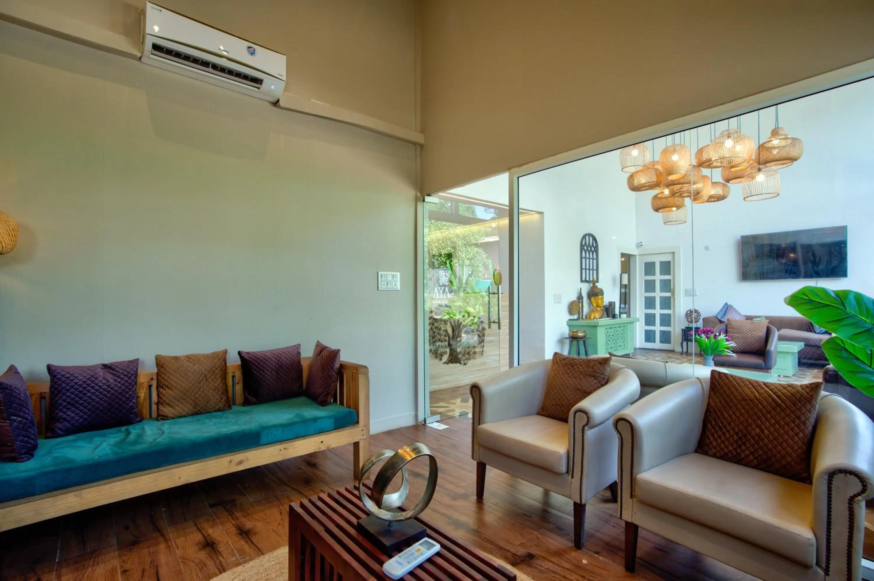 Living room in Raya Resorts