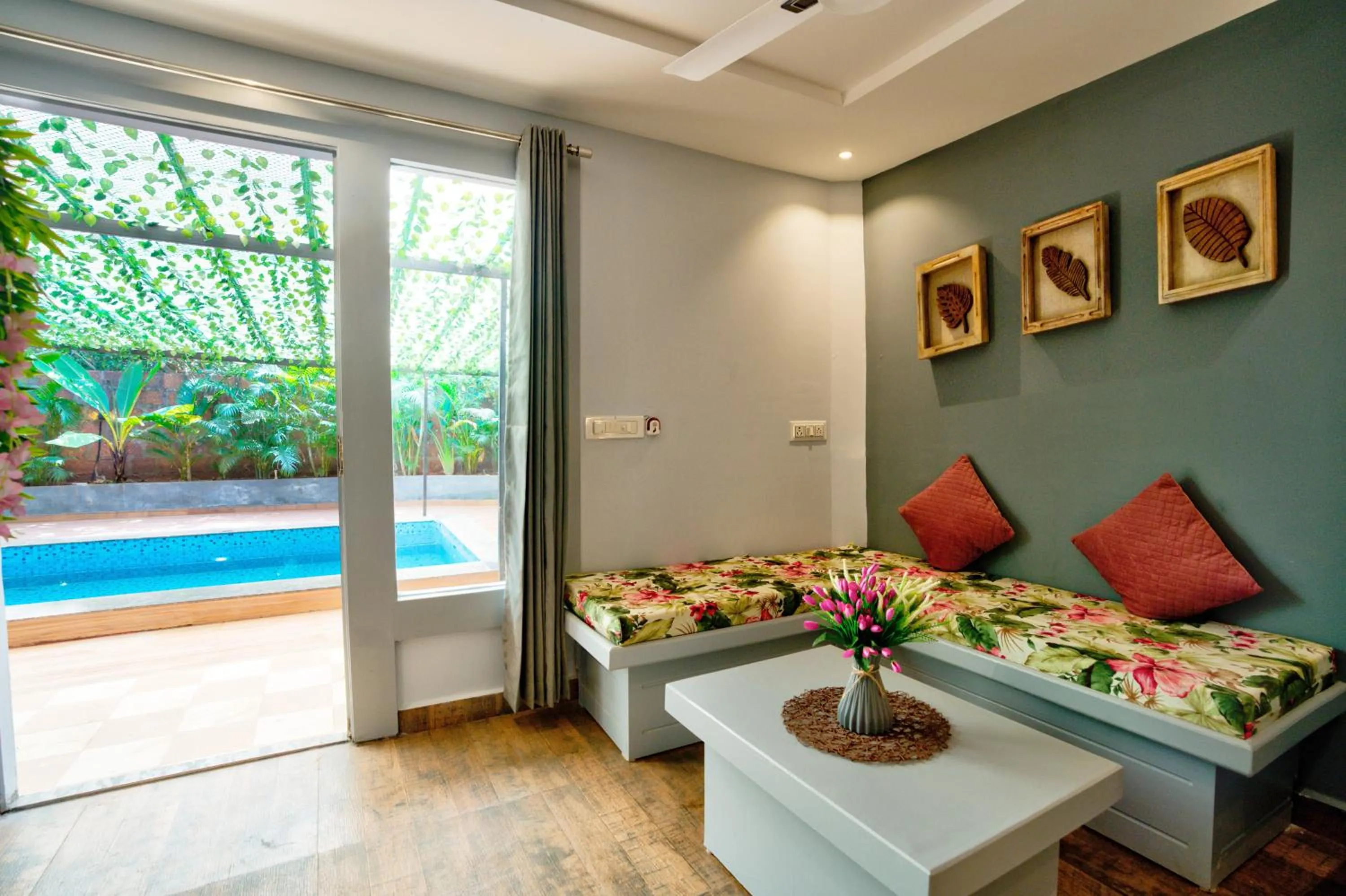 Living room in Raya Resorts