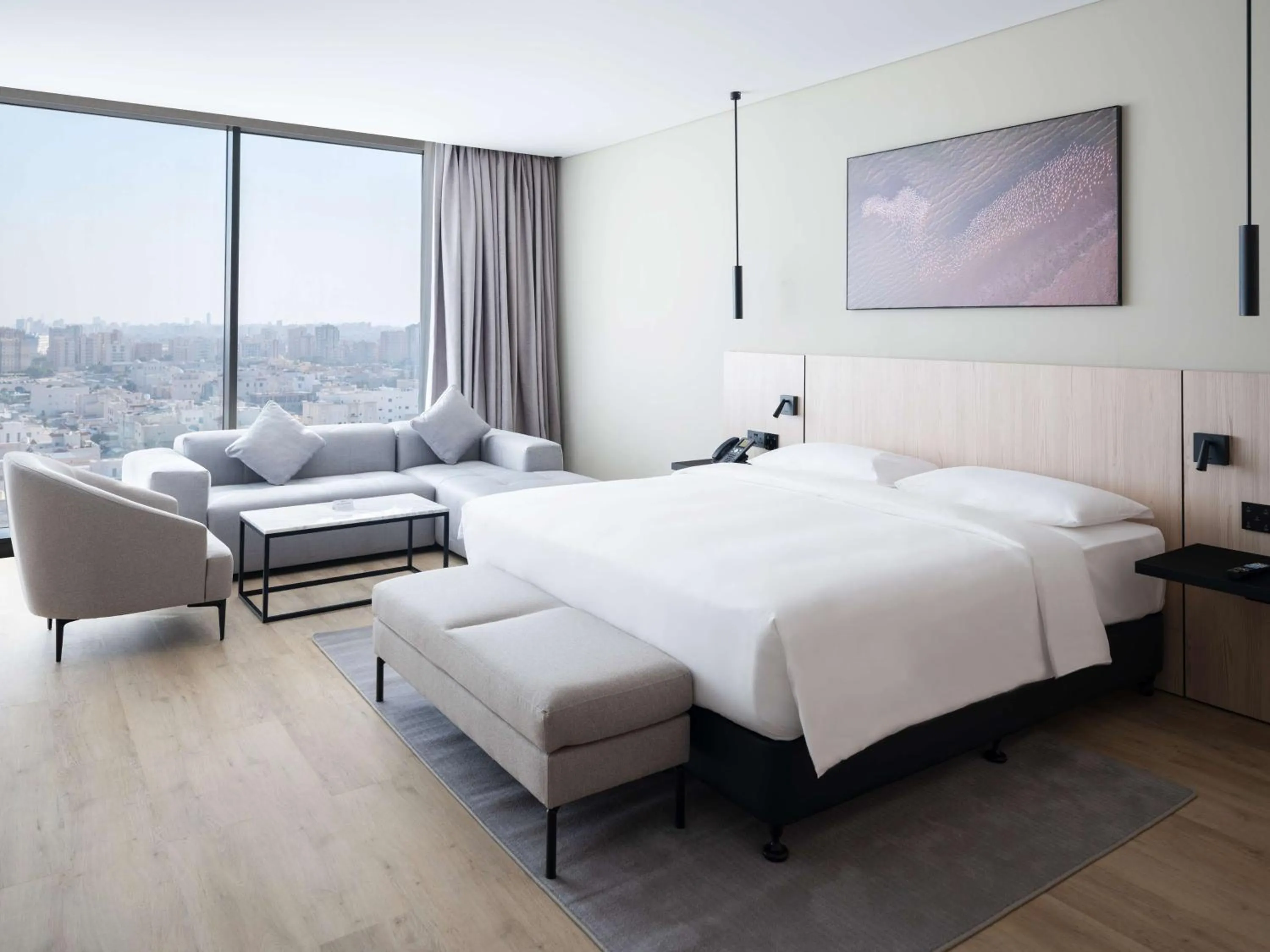 Bedroom, Bed in Park Inn by Radisson Hotel & Apartments Kuwait