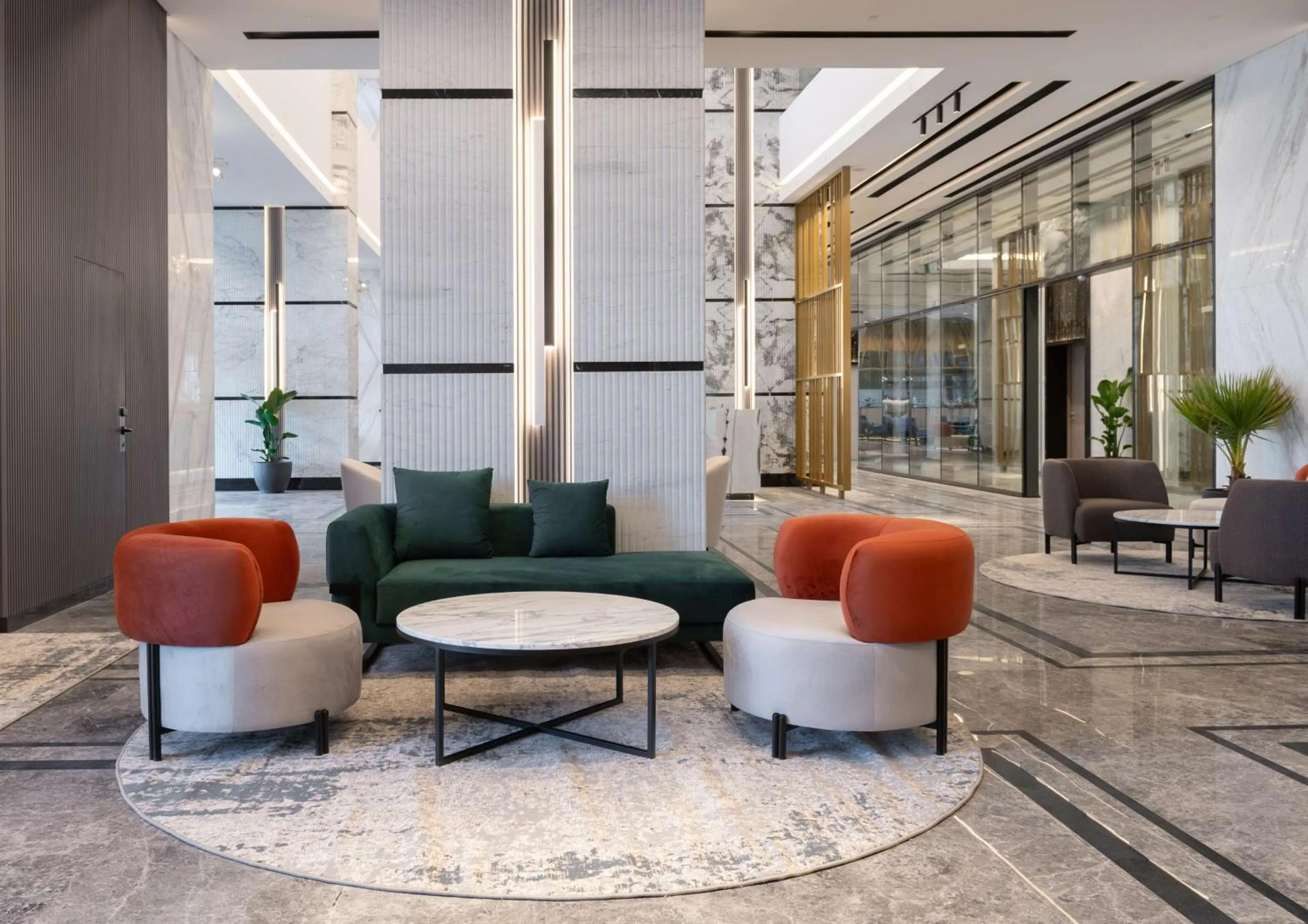 Lobby or reception in Park Inn by Radisson Hotel & Apartments Kuwait