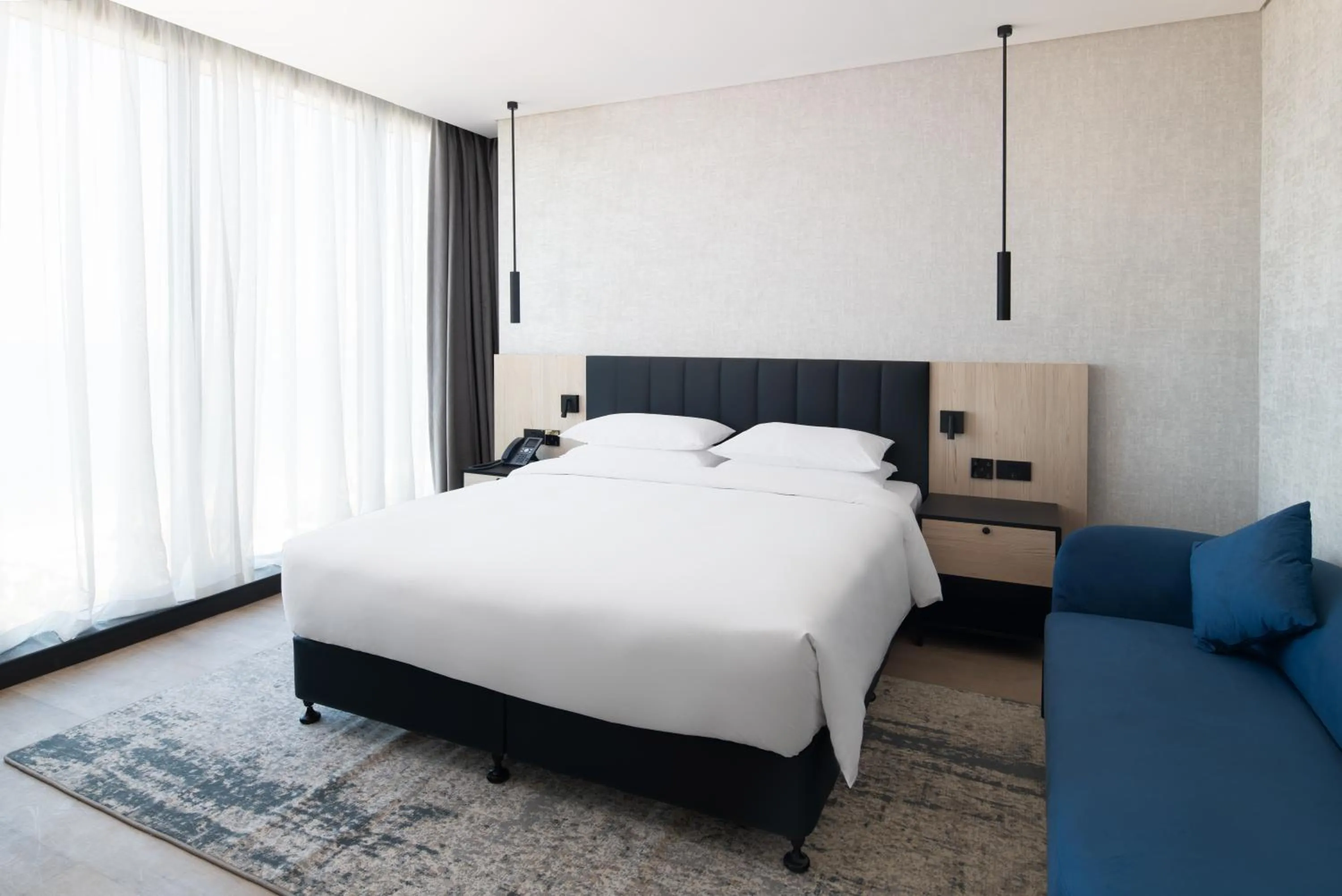 Bedroom, Bed in Park Inn by Radisson Hotel & Apartments Kuwait