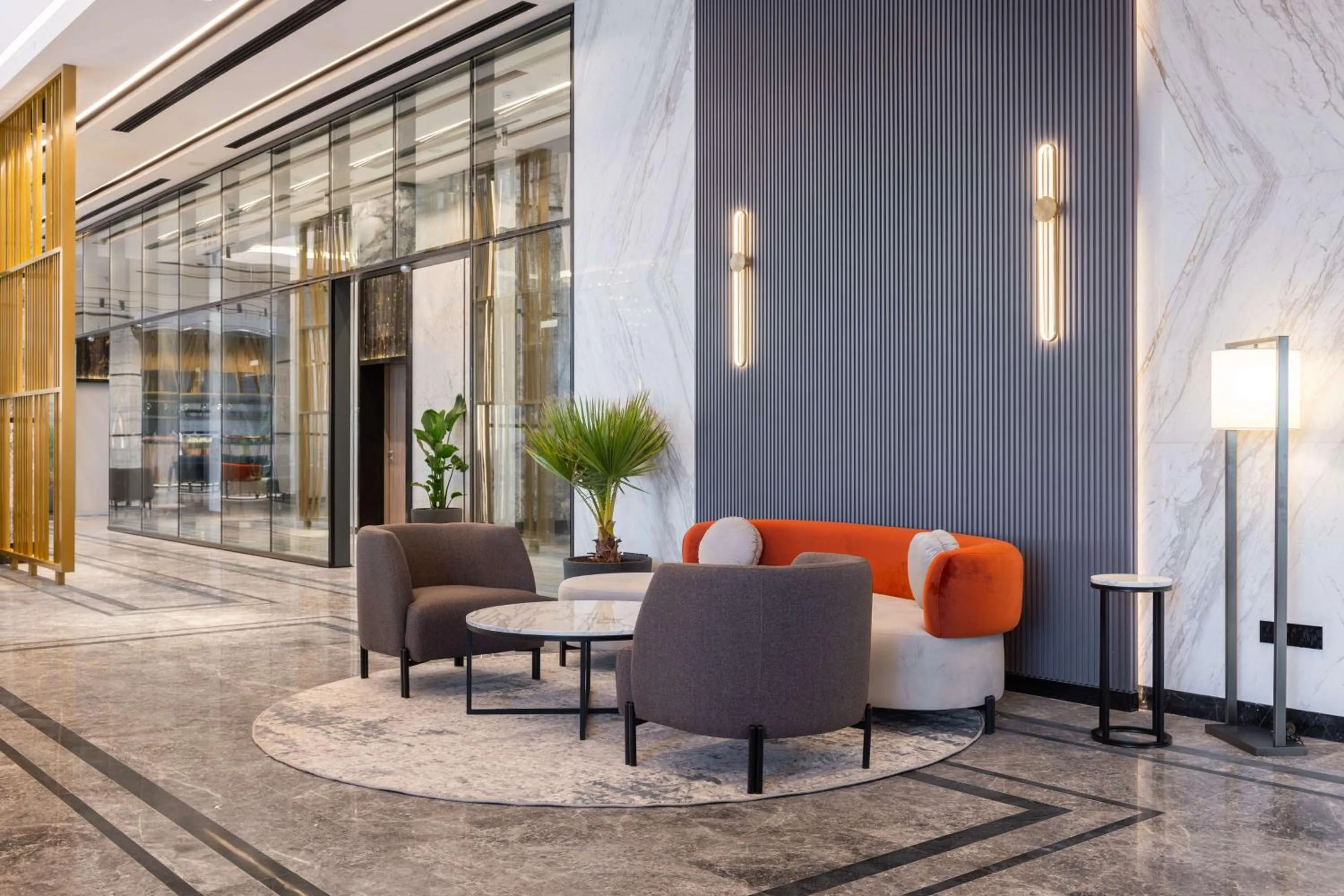Lobby or reception in Park Inn by Radisson Hotel & Apartments Kuwait