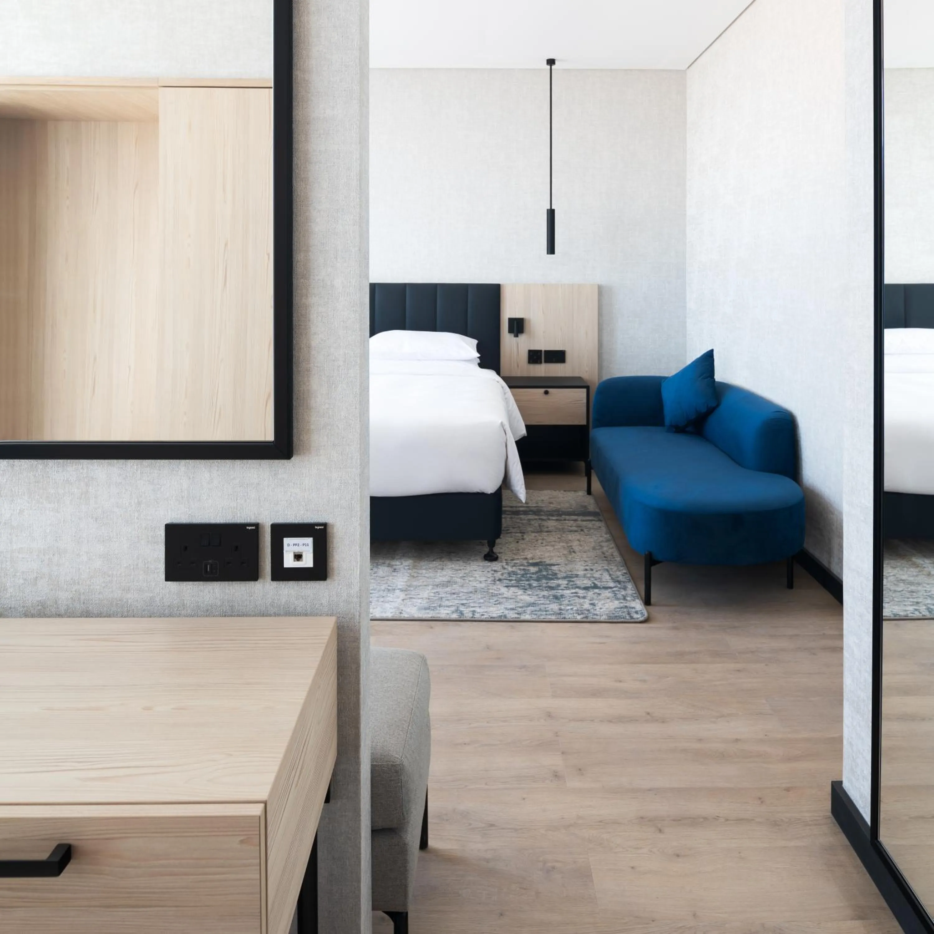 Bedroom, Bed in Park Inn by Radisson Hotel & Apartments Kuwait