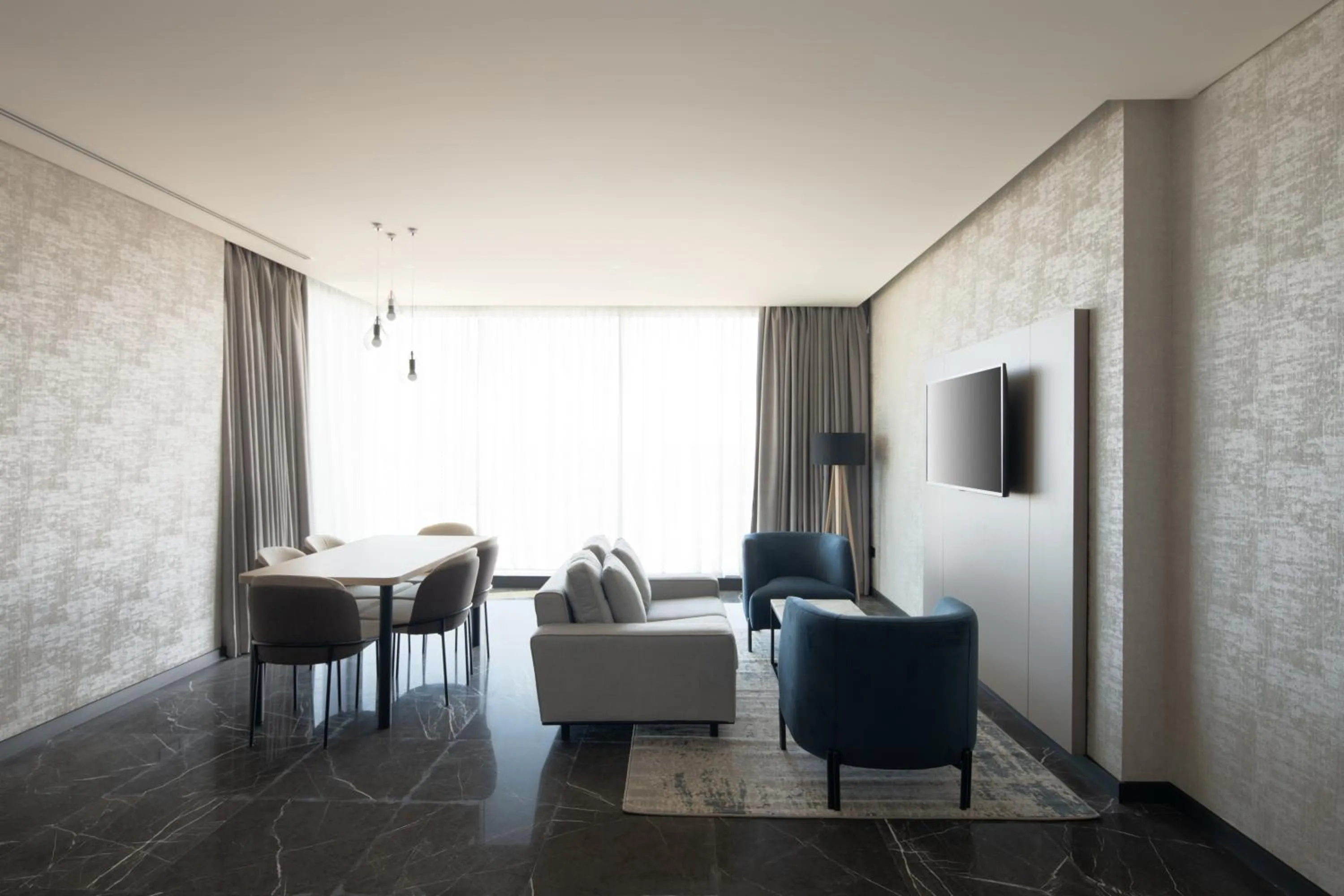 Living room in Park Inn by Radisson Hotel & Apartments Kuwait