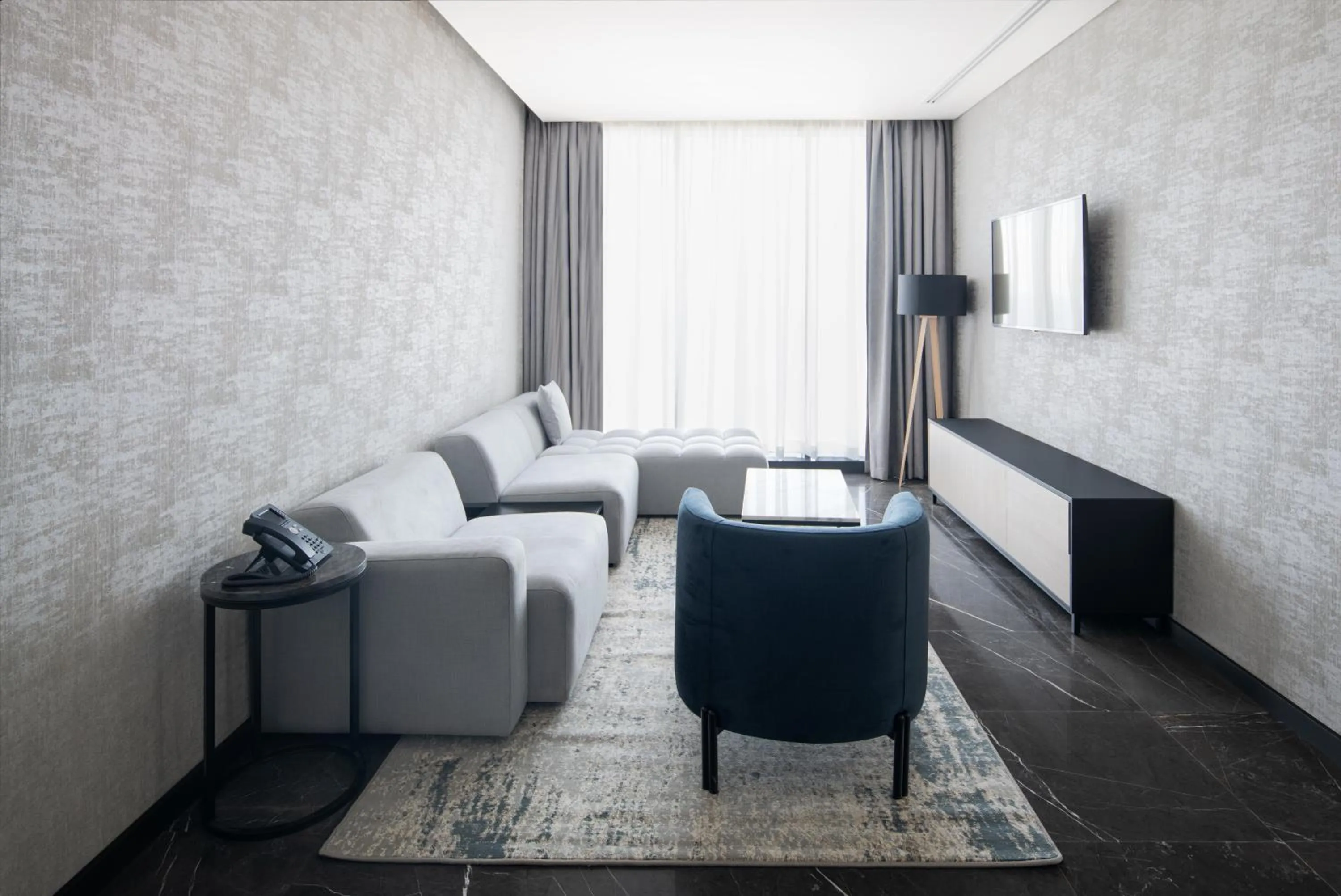 Living room in Park Inn by Radisson Hotel & Apartments Kuwait