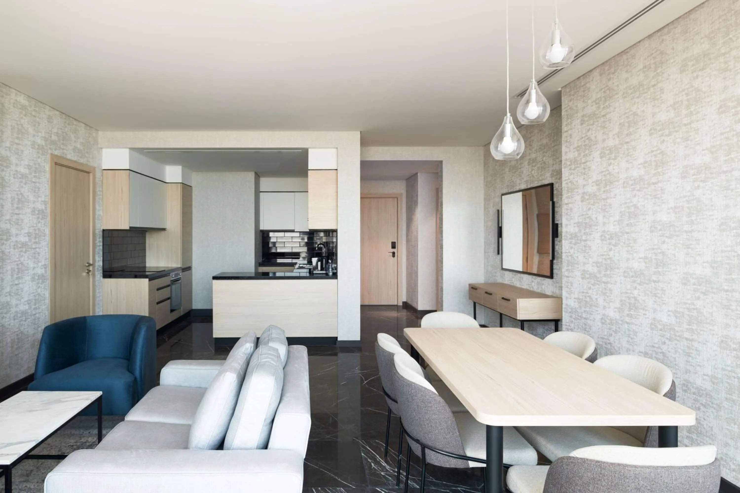 Kitchen or kitchenette in Park Inn by Radisson Hotel & Apartments Kuwait