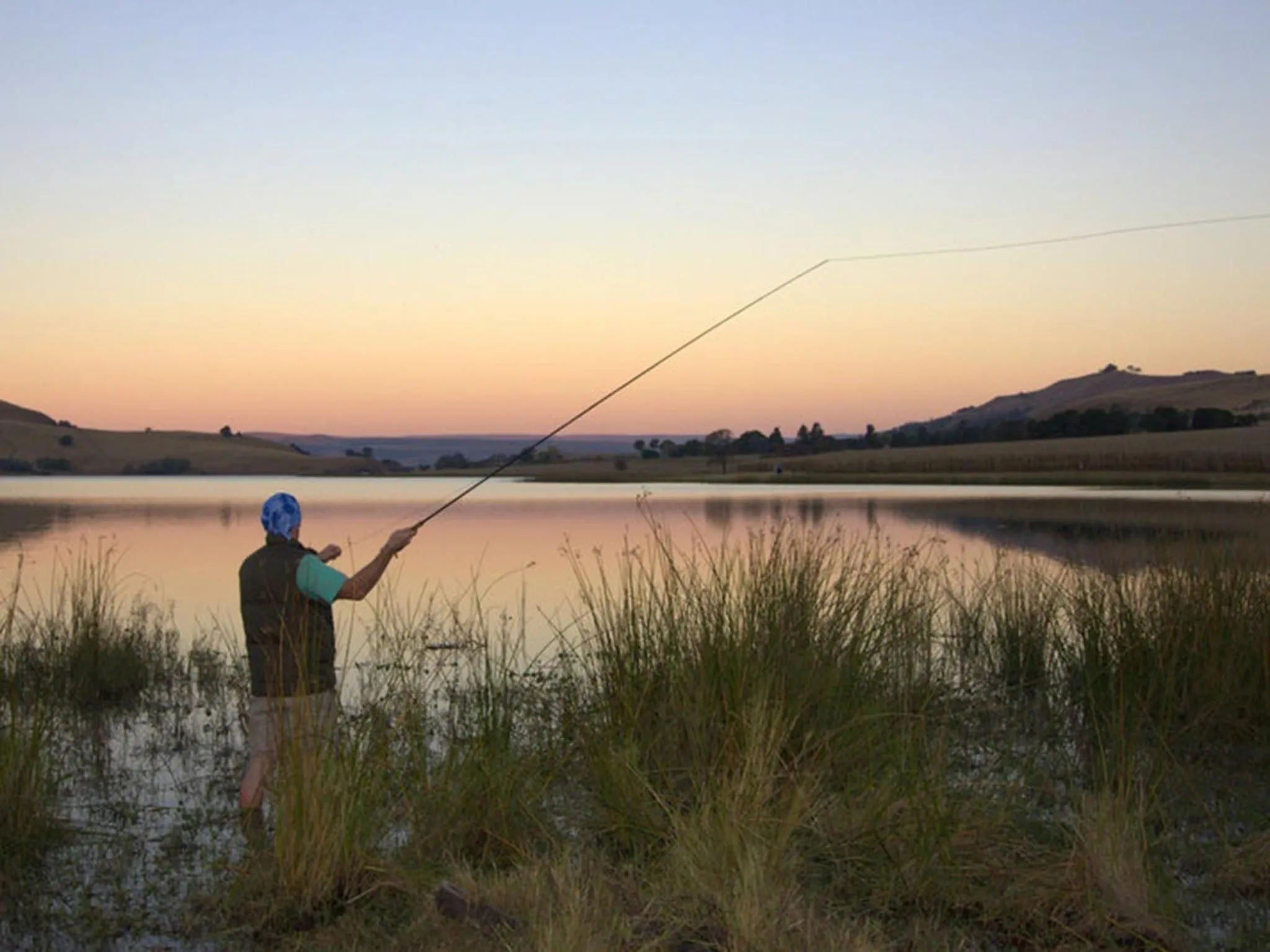 Fishing in Cayley Mountain Resort