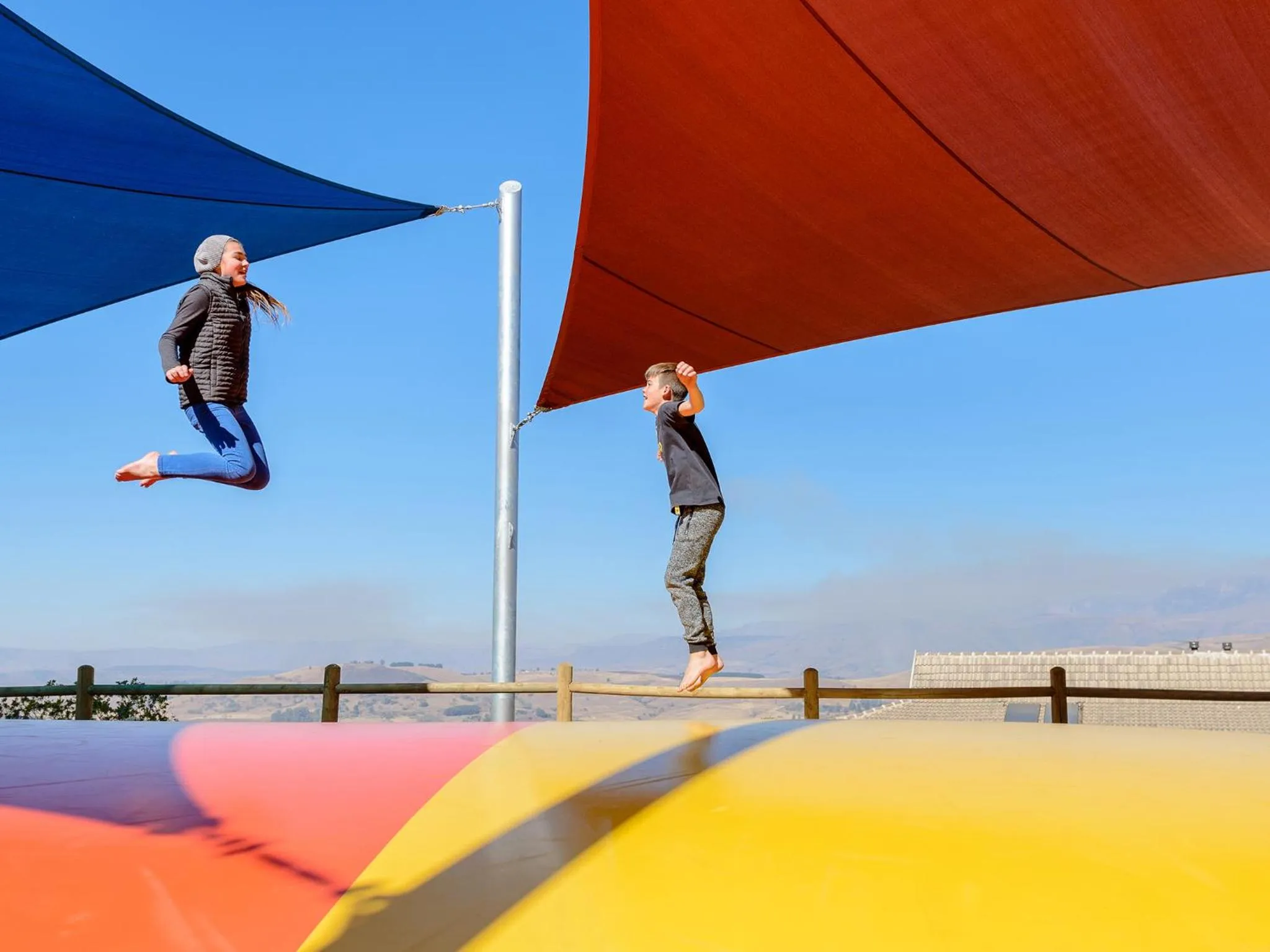 Children play ground in Cayley Mountain Resort