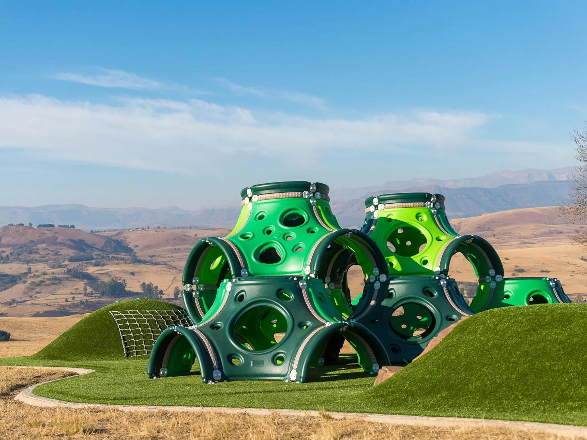 Children play ground in Cayley Mountain Resort