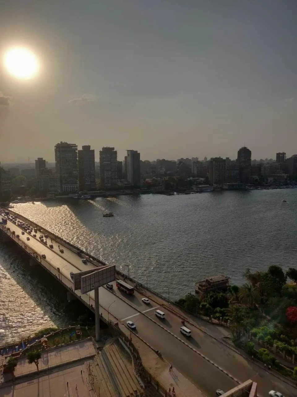 River view in Nile sky hotel and suites