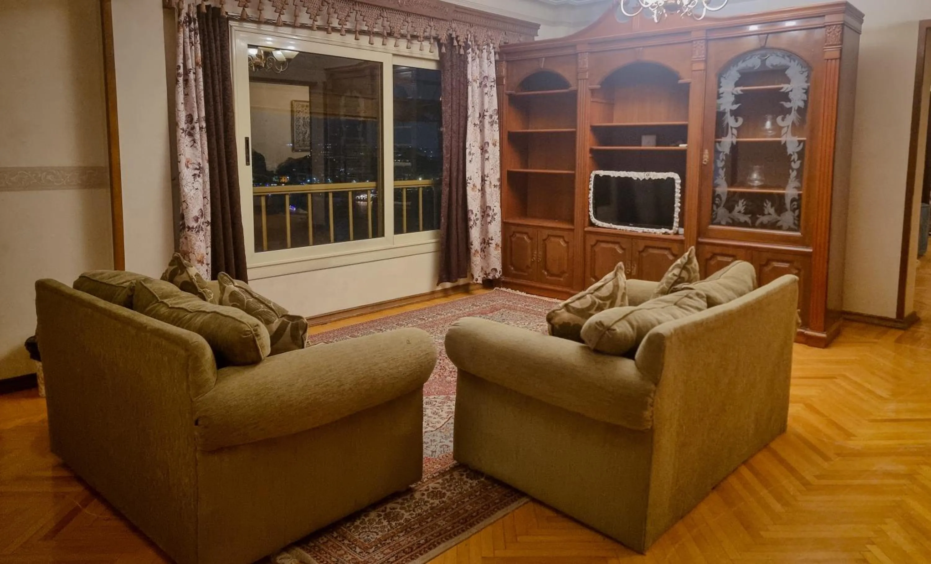 Living room in Nile sky hotel and suites