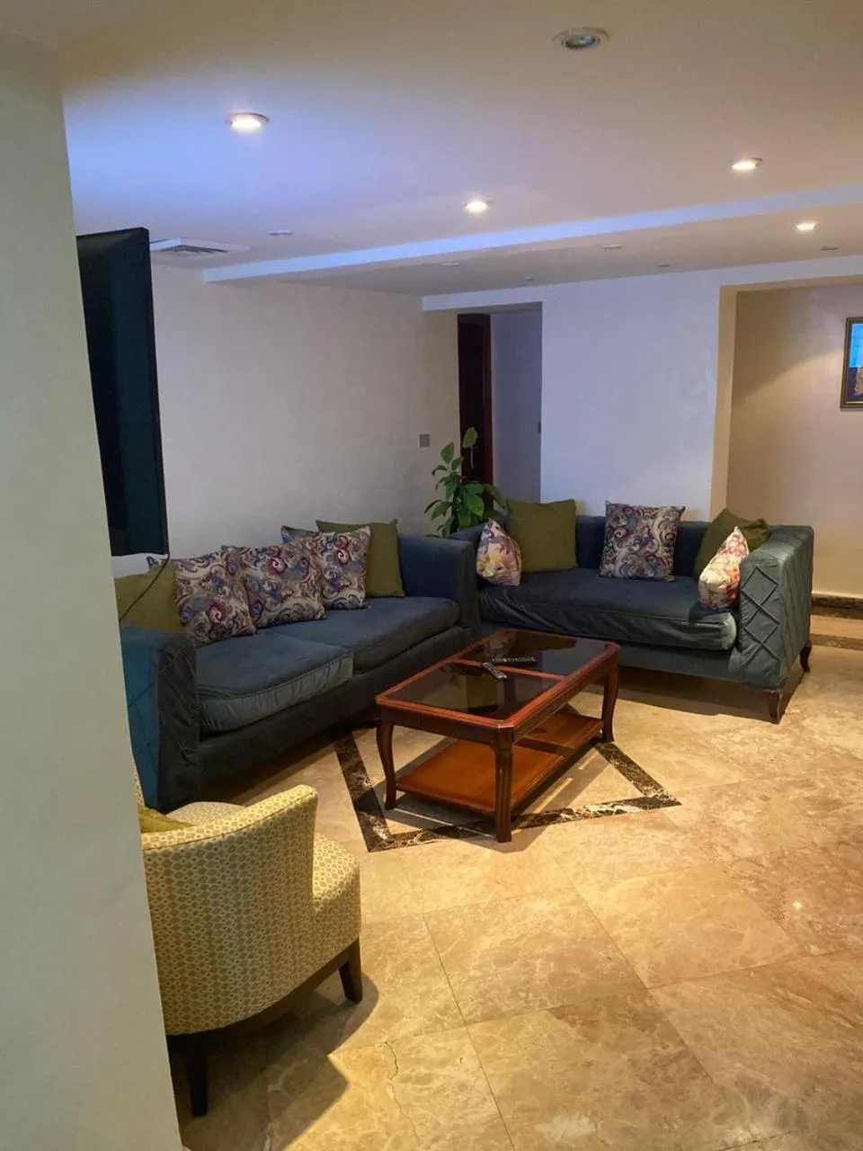 Living room in Nile sky hotel and suites