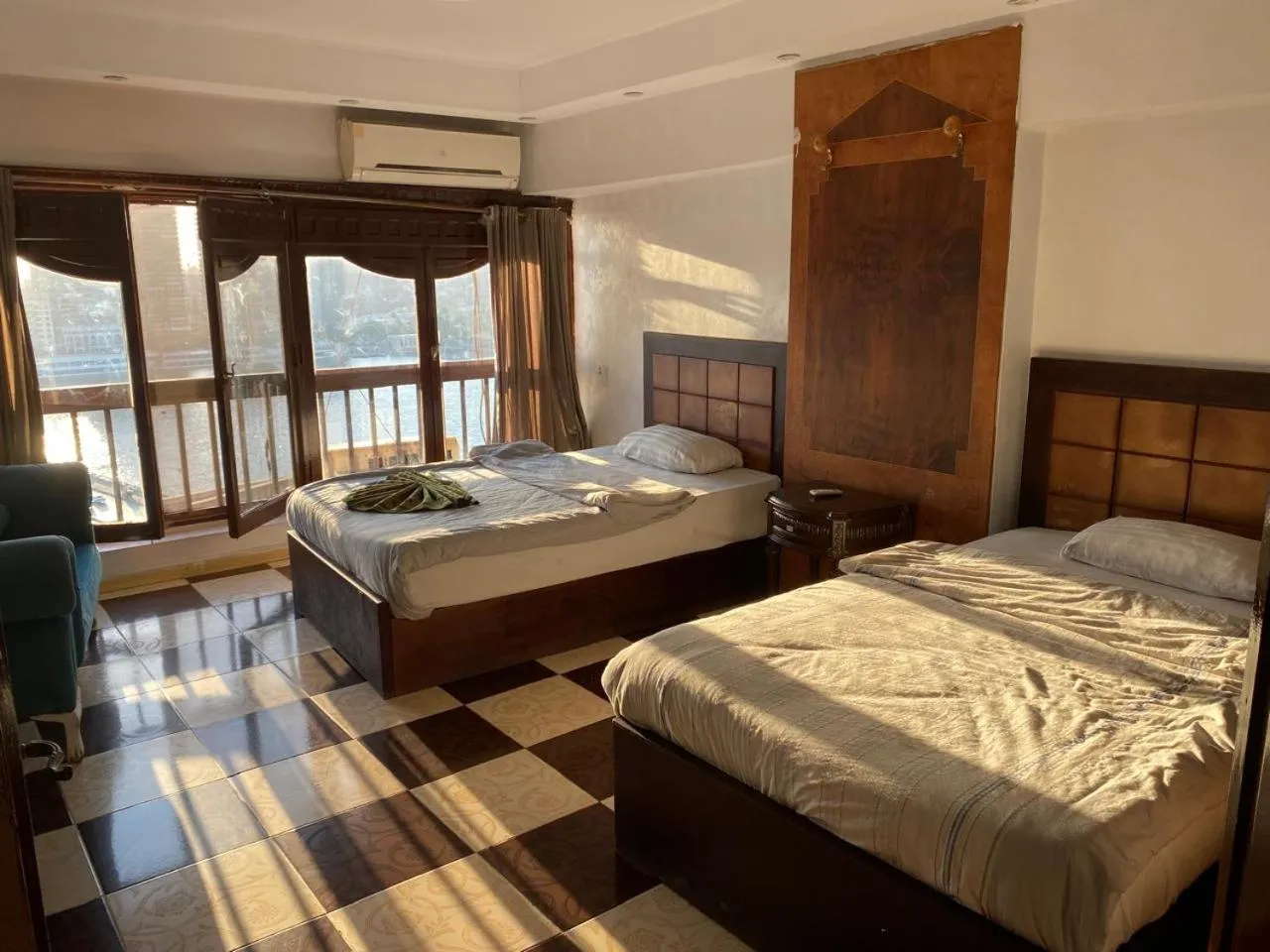 Bedroom, Bed in Nile sky hotel and suites